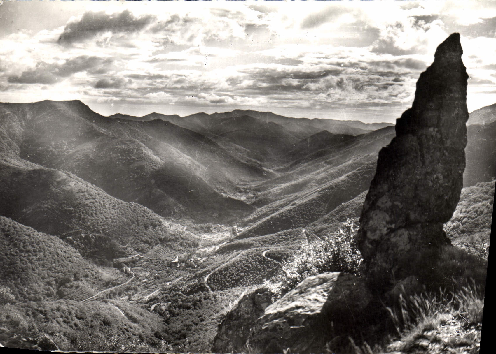 CPM Massif de l'Aigoual Gard la Haute Vallee de l'Herault et les Lacets de la Route de l'Esperou a V