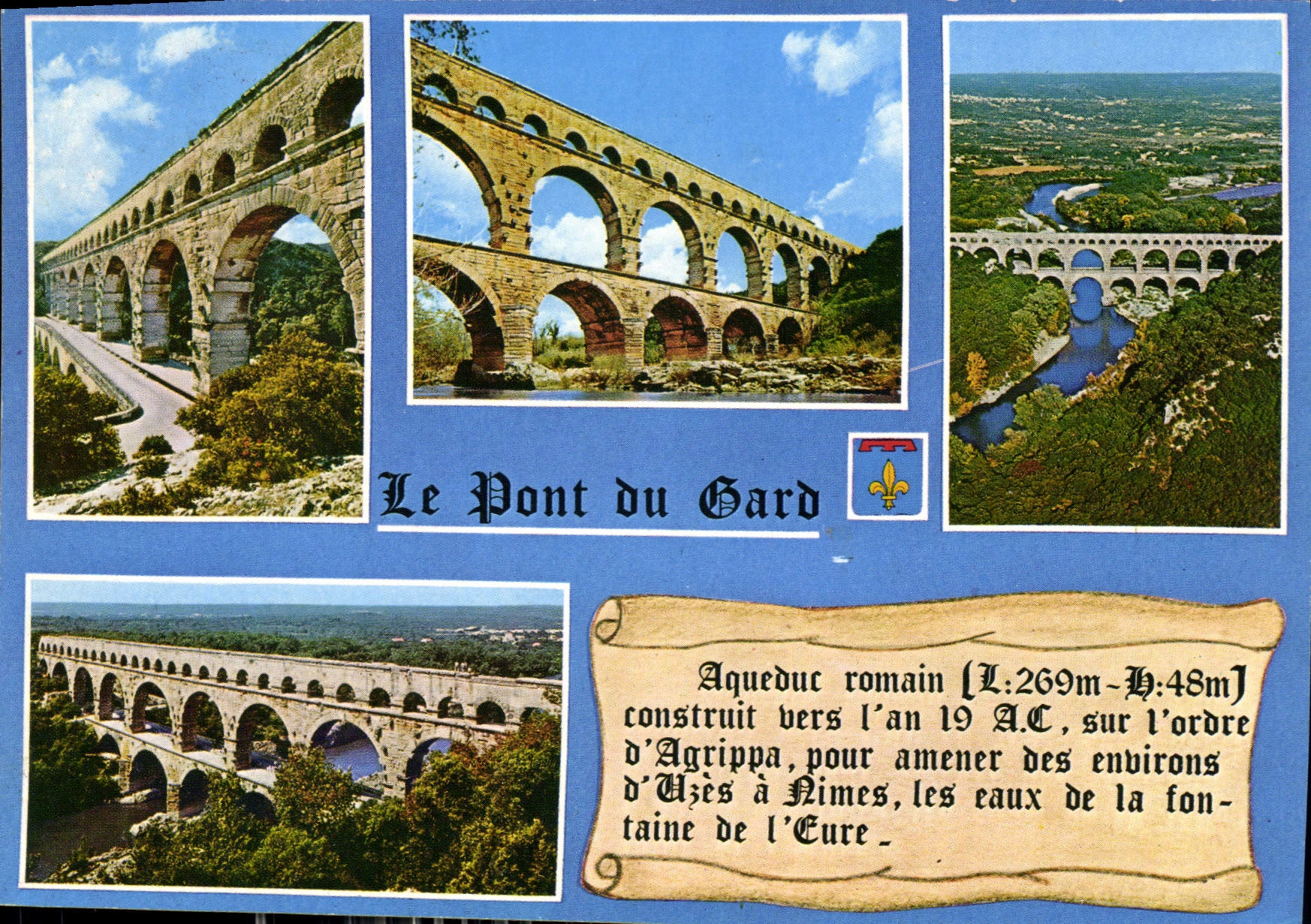 CPM Le Pont du Gard pres de Remoulins Gard