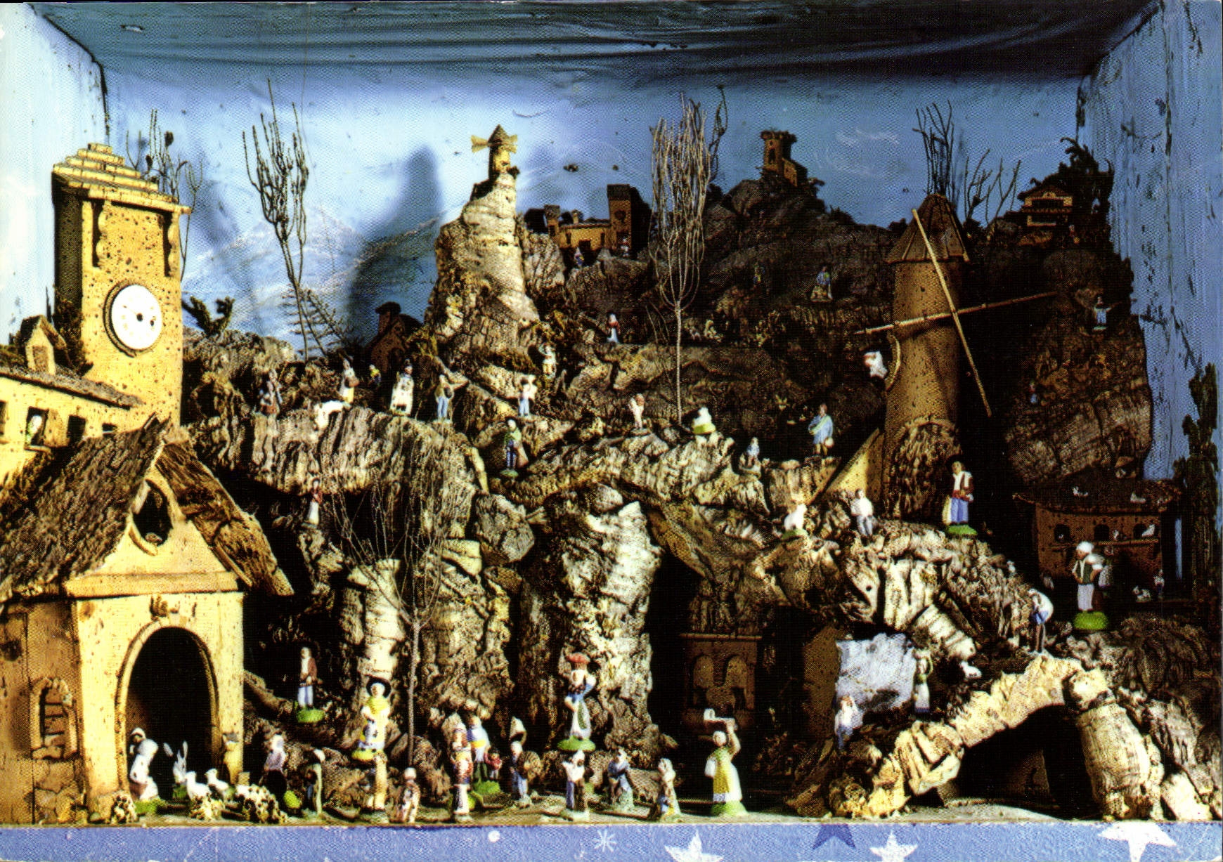 CPM Musee Paul Paymond Pont Saint Esprit Gard Creche Provencale region d'Aubagne XIX S 