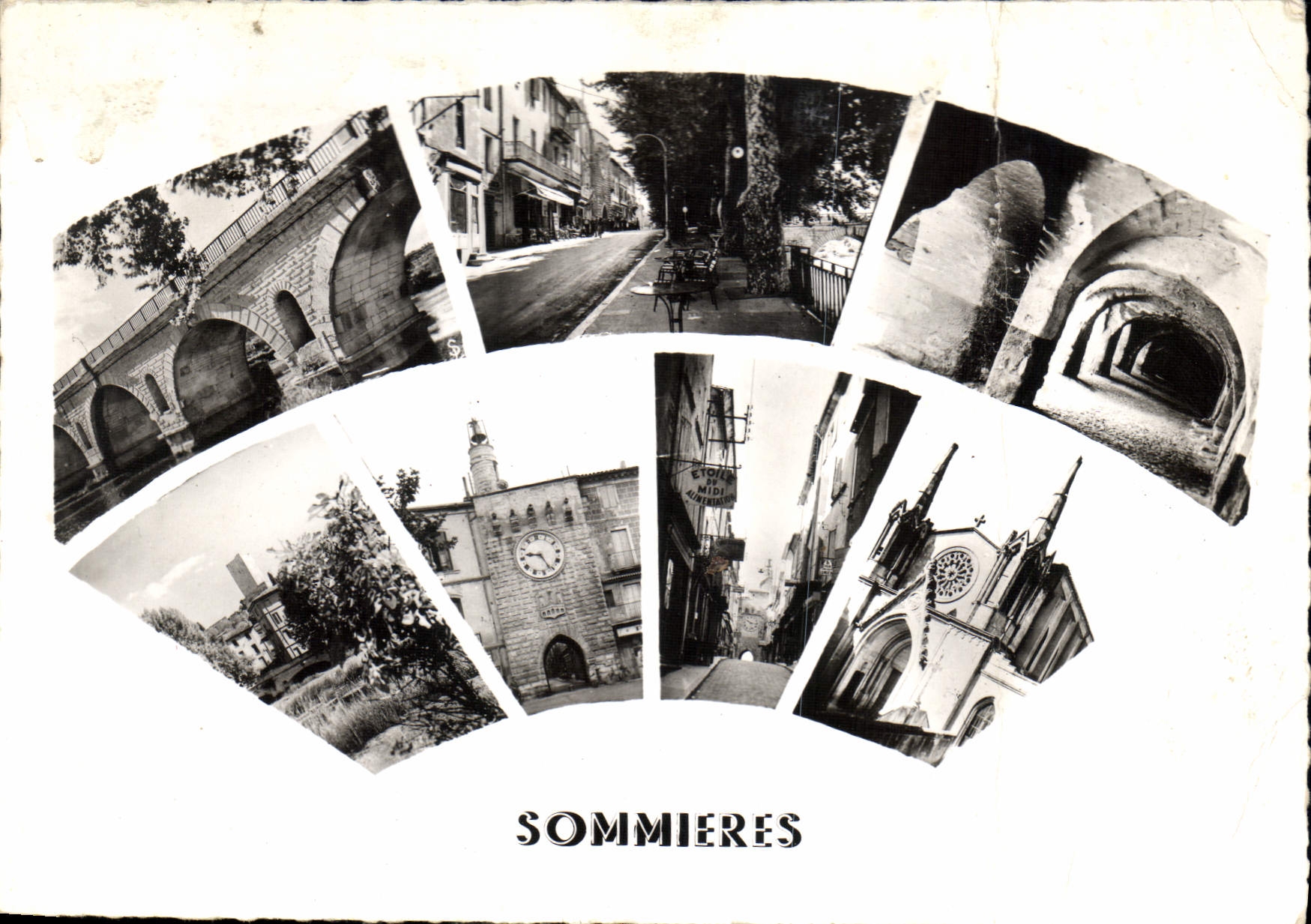 CPM Sommieres Gard Regards sur la Cite