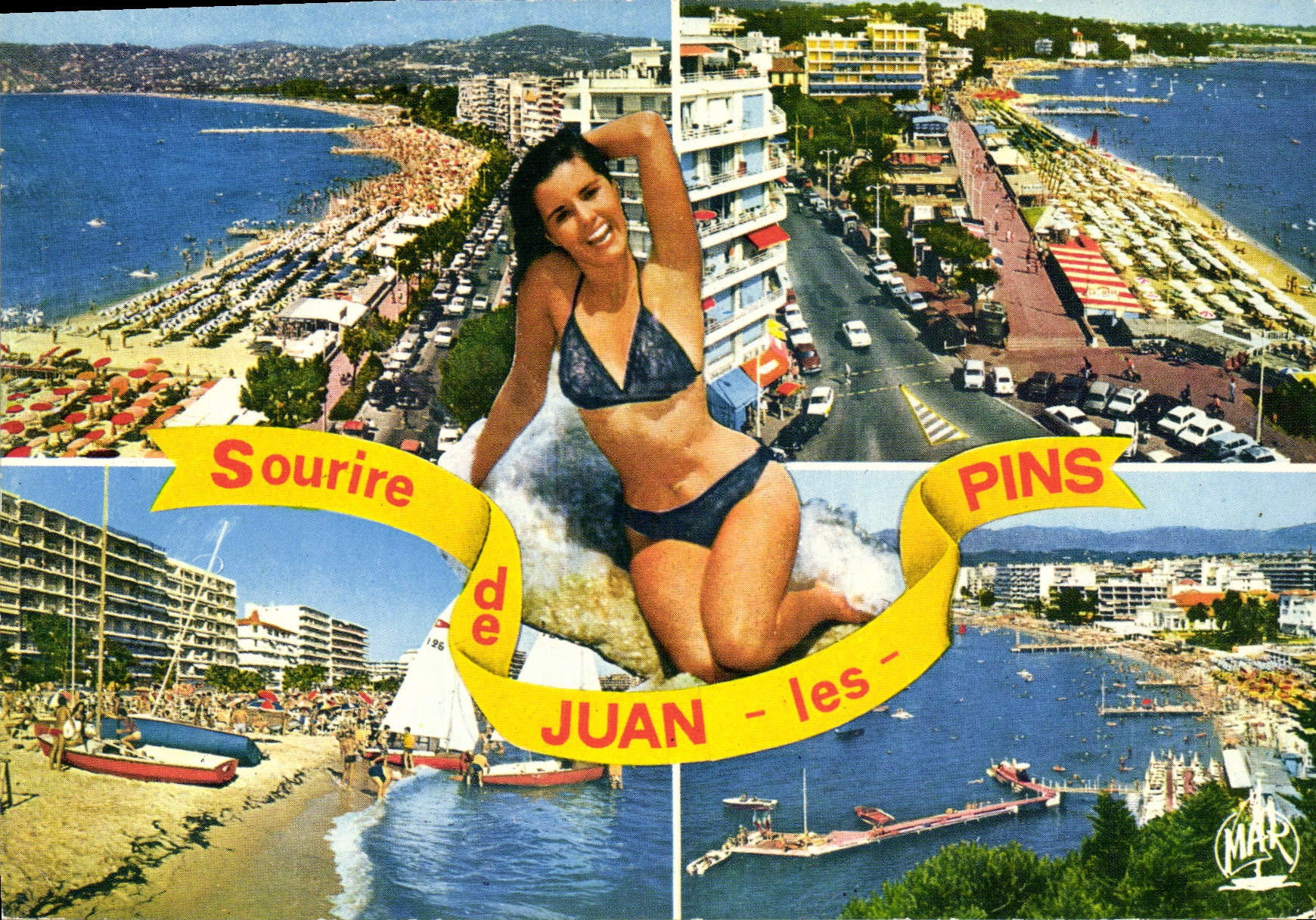 CPM La Cote d'Azur Souvenir de Juan les Pins