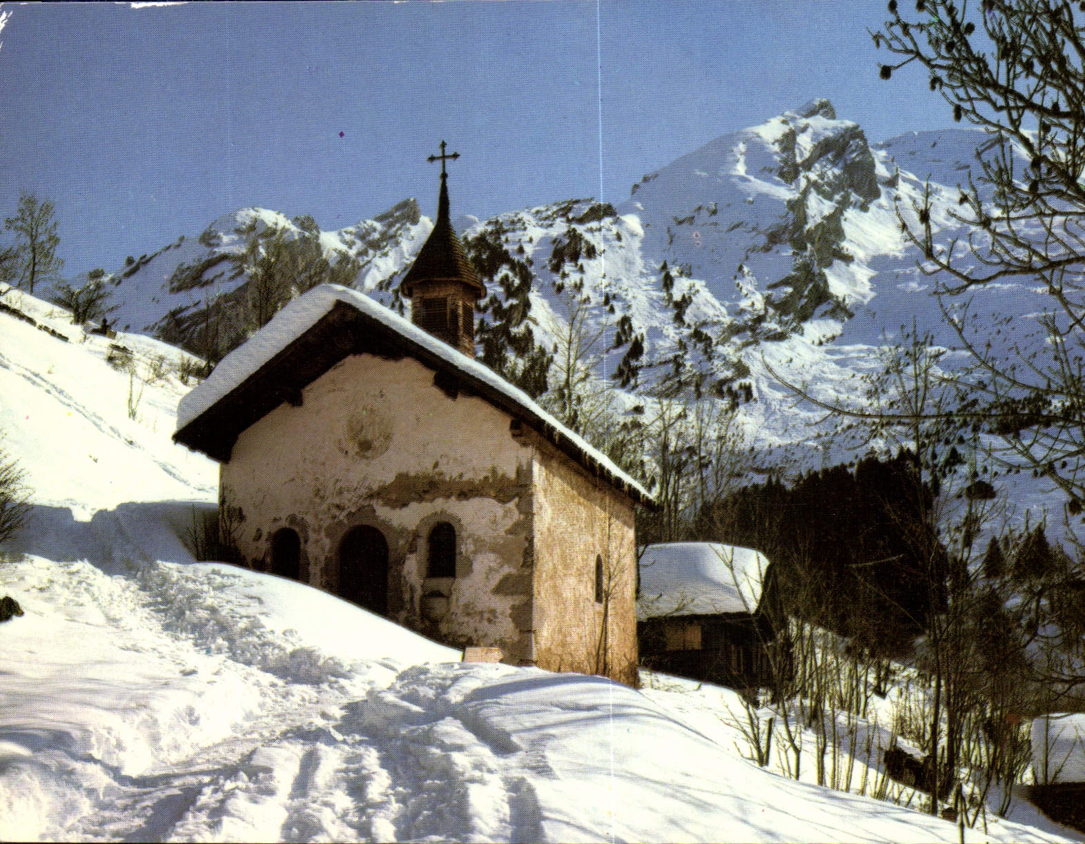 CPM La Chapelle sous la neige 