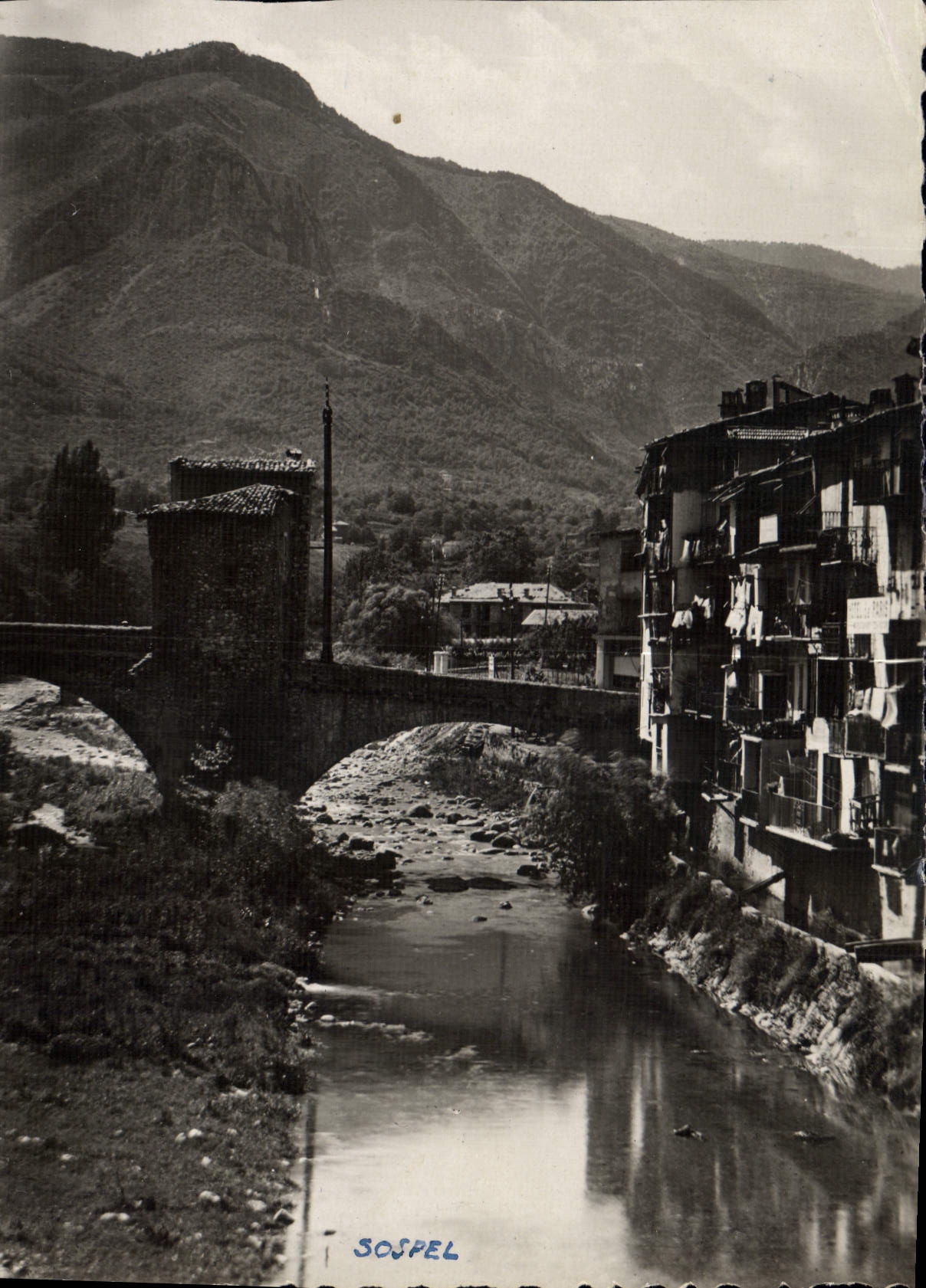 CPM Sospel les environs de Nice 