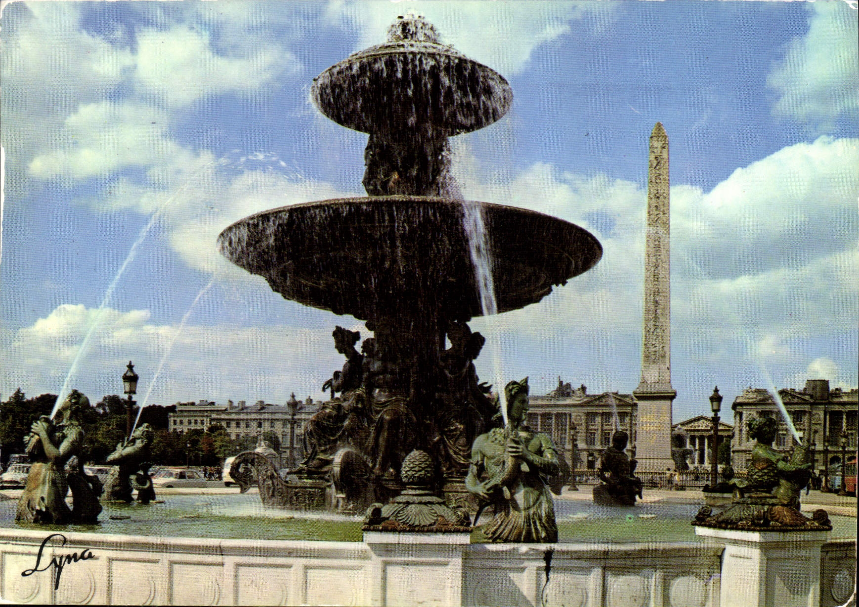 CPM Paris la Place de la Concorde