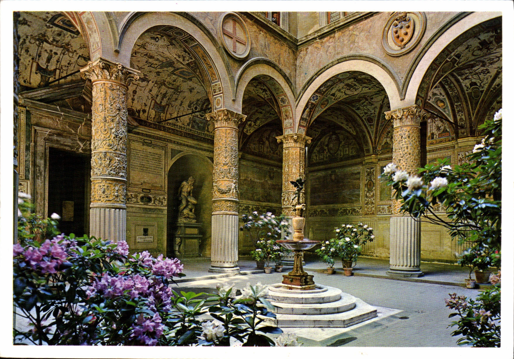 CPM Firenze fete des fleurs 