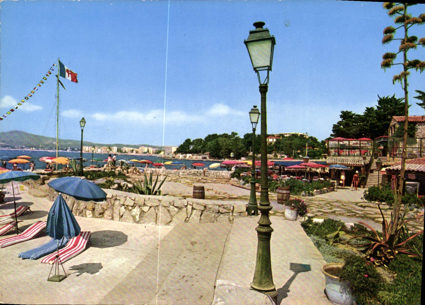 CPM La Cote d'Azur Cap d'Antibes Juan les Pins 