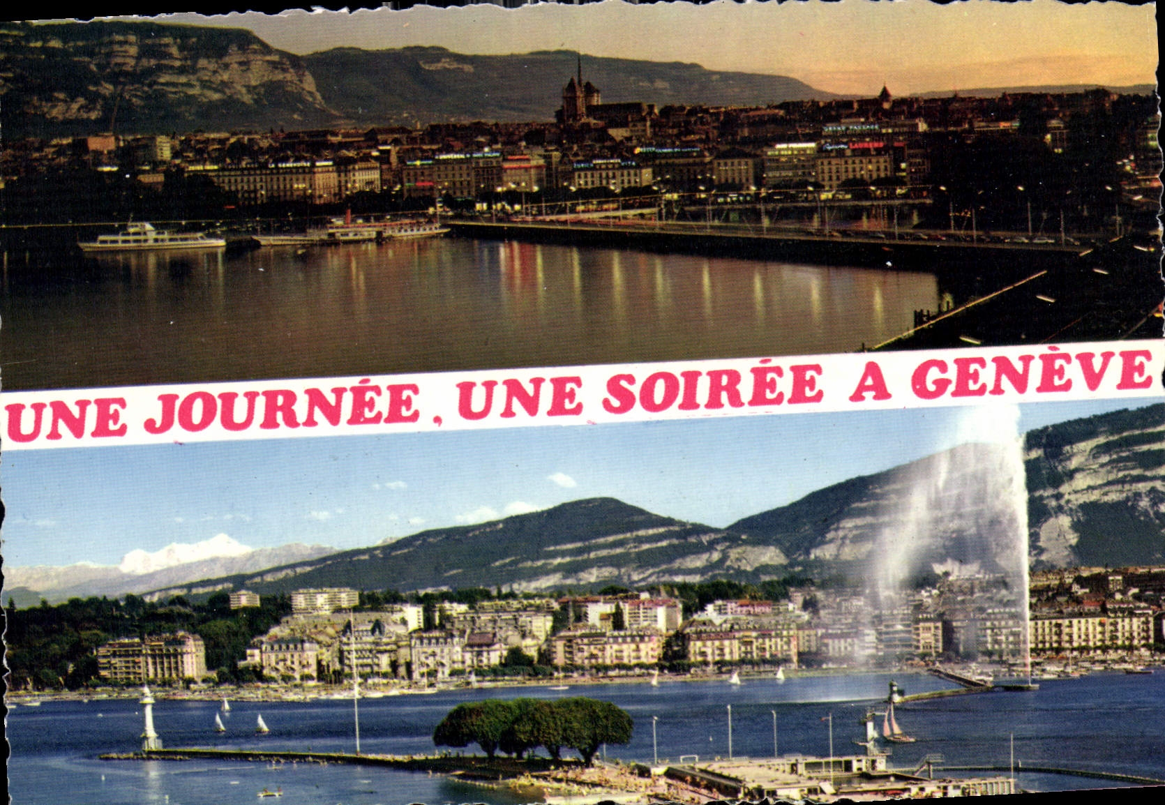CPM Une journee une soiree a Geneve 