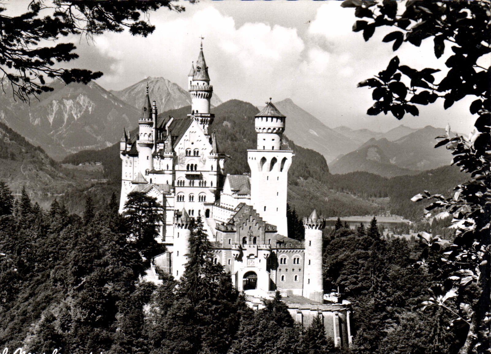 CPM Schlob Neuschwanstein mit Titoler und