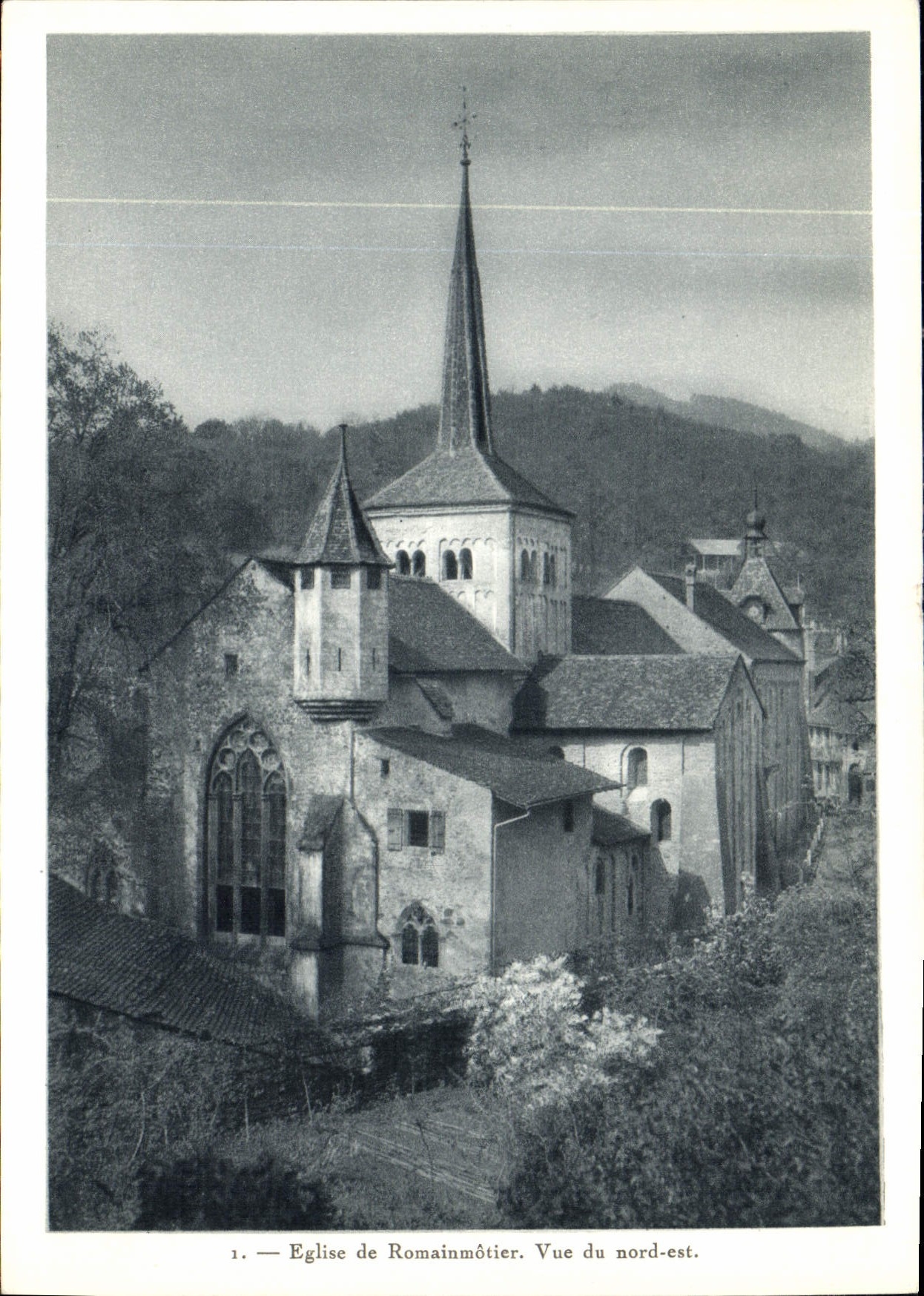 CPM Eglise de Romainmotier Vue du nord est