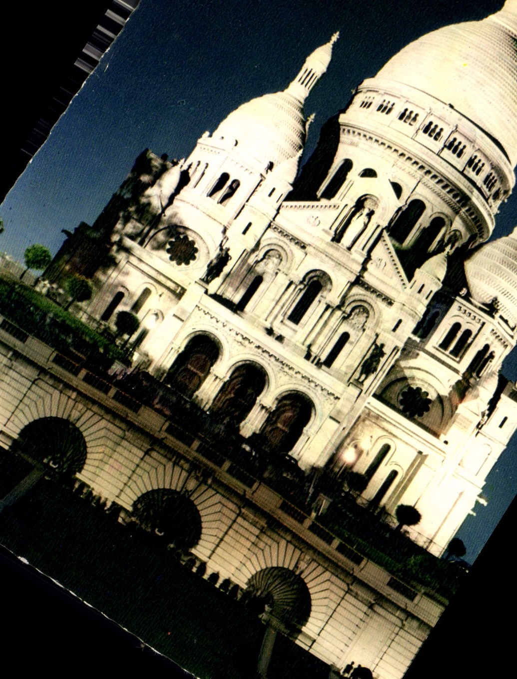 CPM Paris le Sacre Coeur illuine 