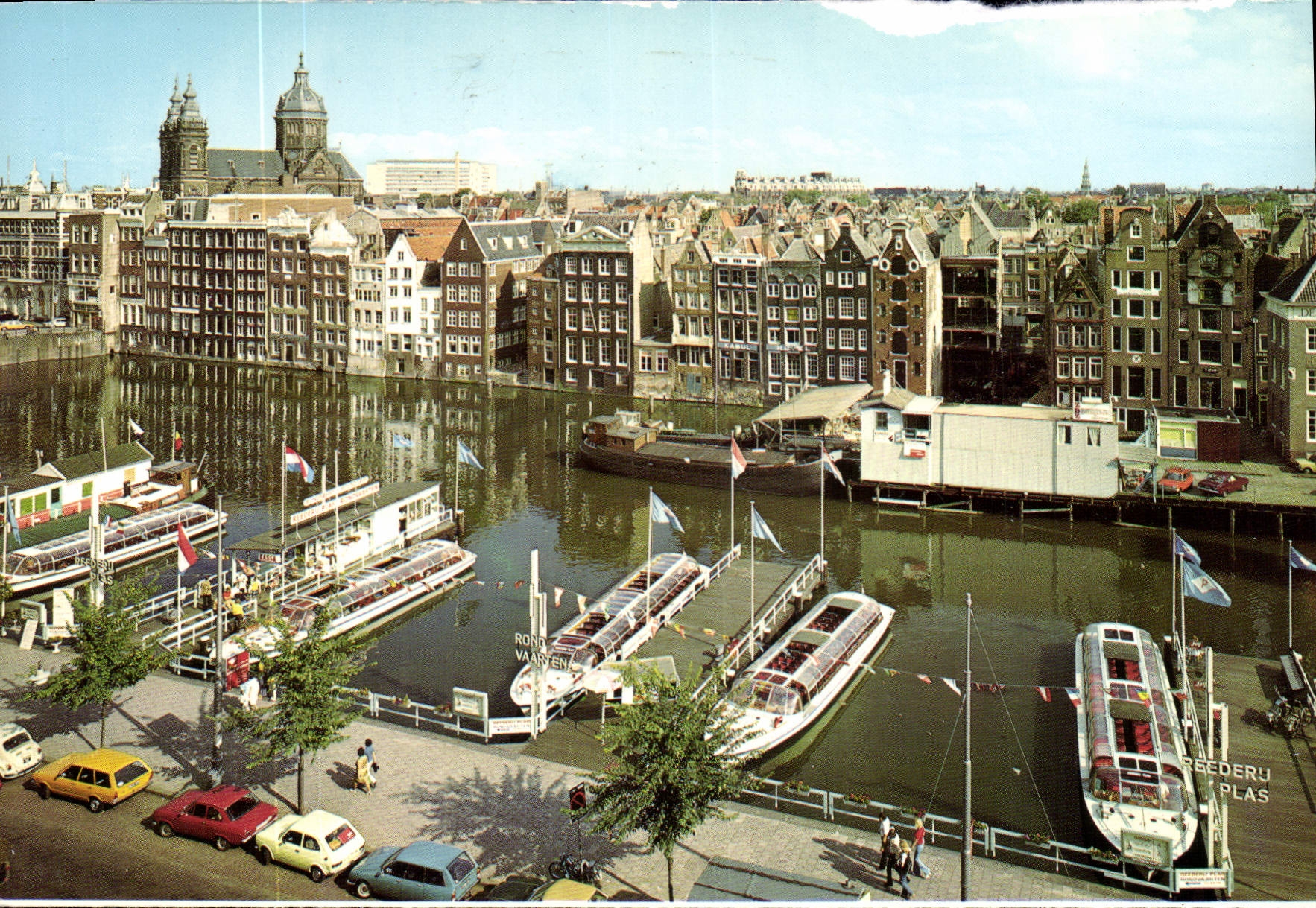 CPM Amsterdam Holland Promenade en Bateau