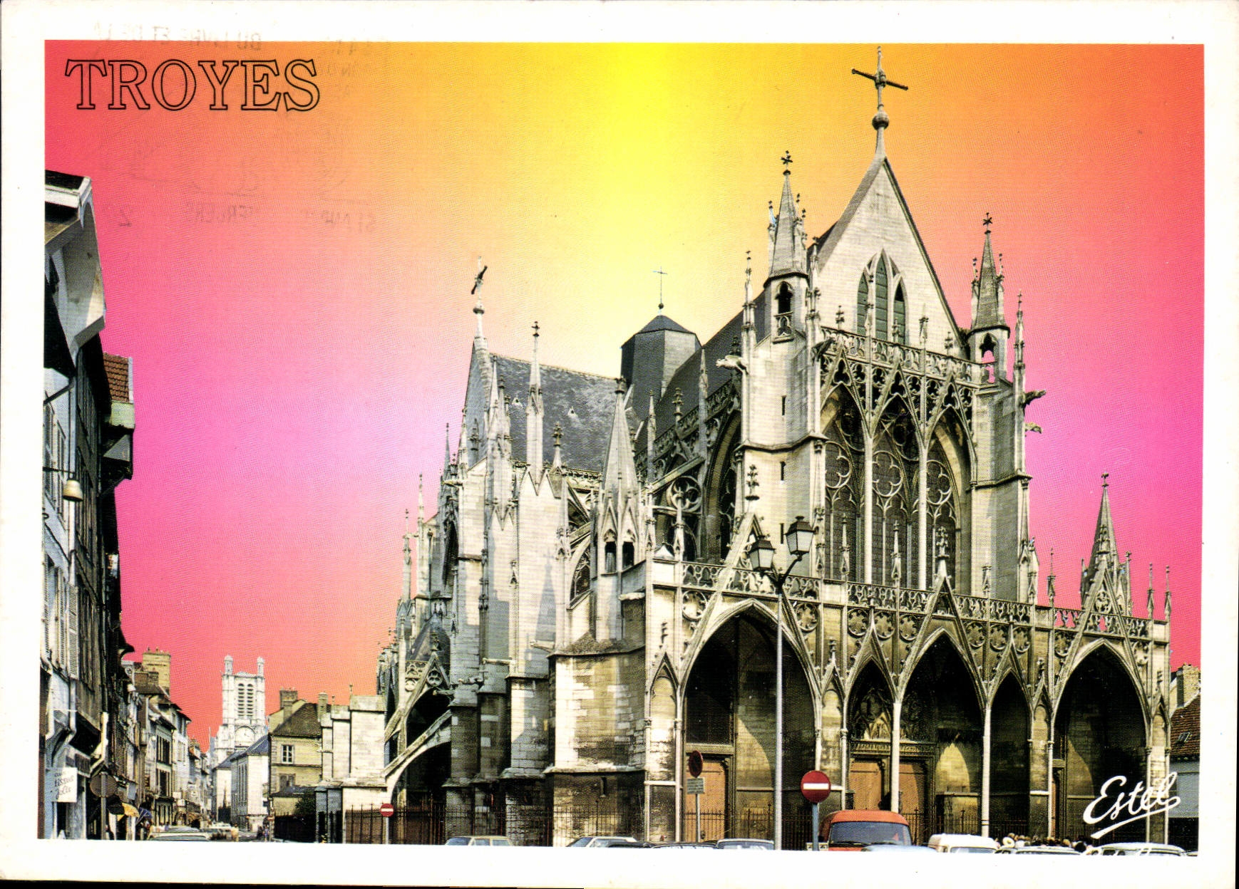 CPM Troyes Aube Capitale de la Champagne L'Eglise Saint Urbain 