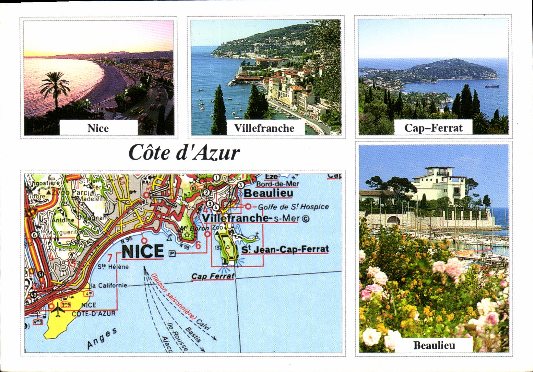 CPM Cote d'Azur 