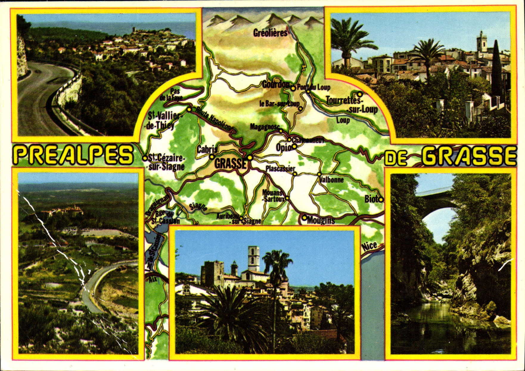 CPM Prealpes de Grasse Alpes Maritimes 