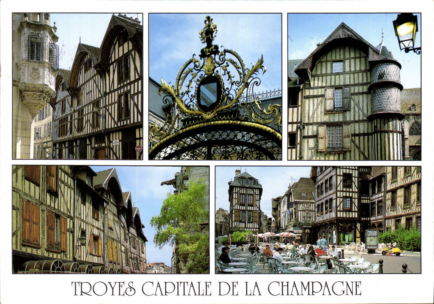 CPM Troyes Capitale de la Champagne 
