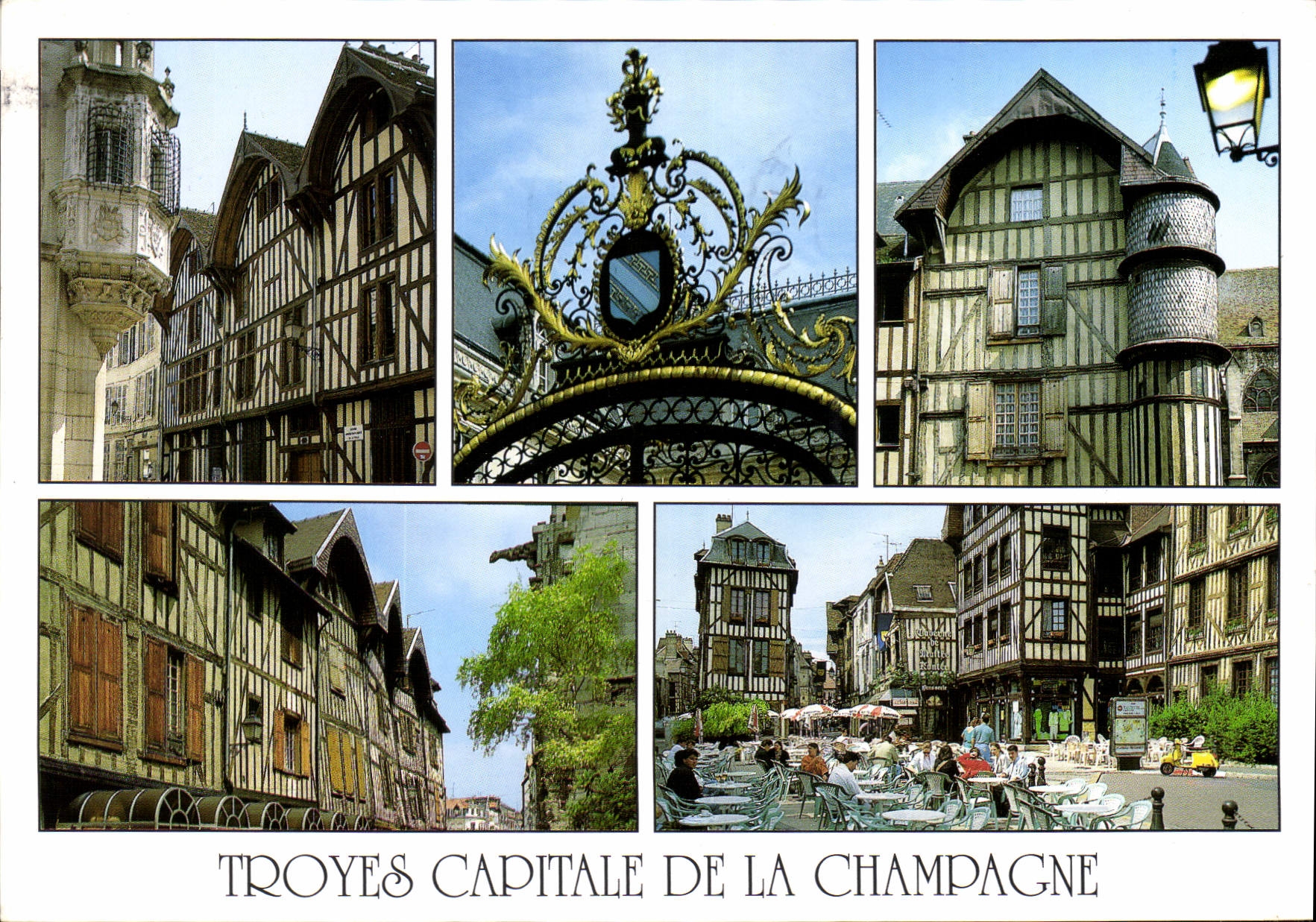 CPM Troyes Capitale de la Champagne 