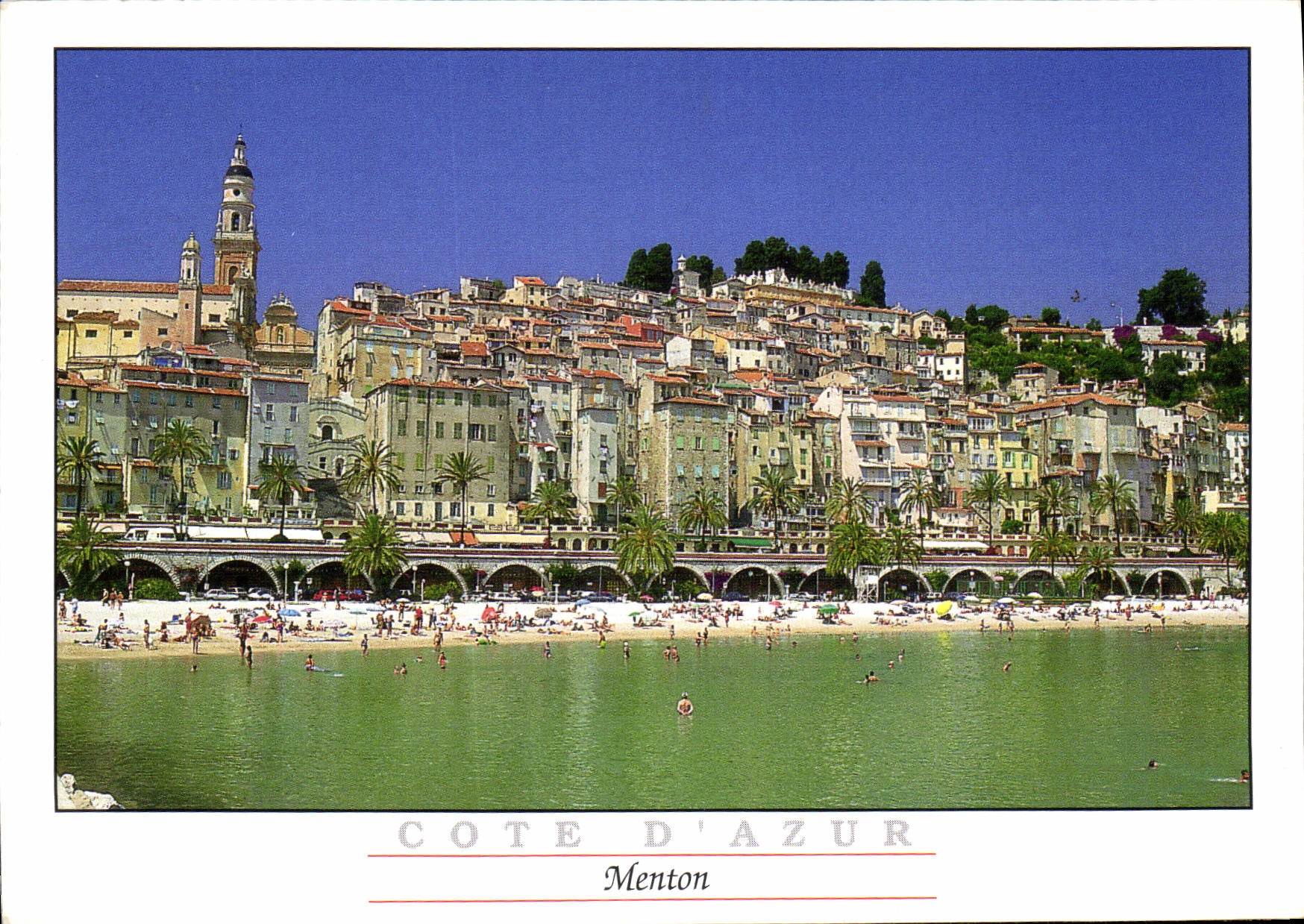 CPM La Cote d'Azur Menton 