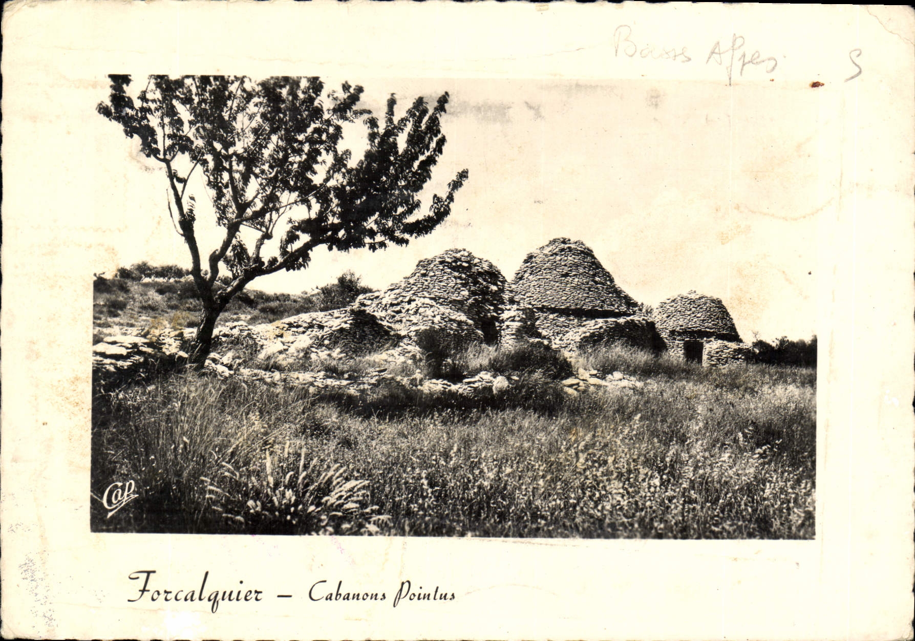CPM Forcalquier Cabanous Pointus
