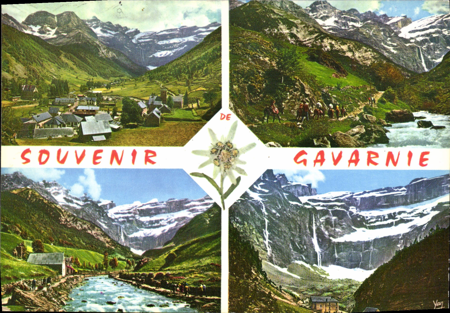 CPM Gavarnie Le village et le Cirque 