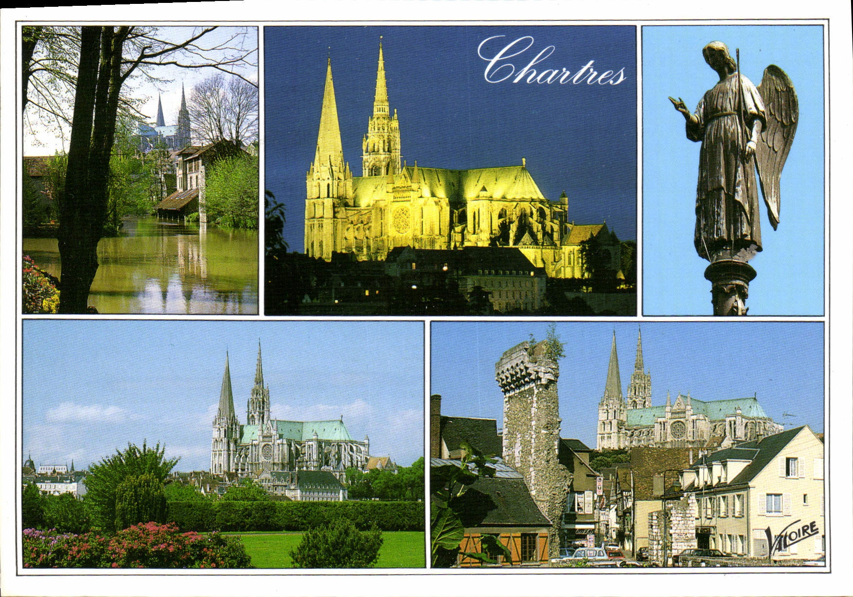 CPM Chartres Eure et Loir Les bords de l'Eure