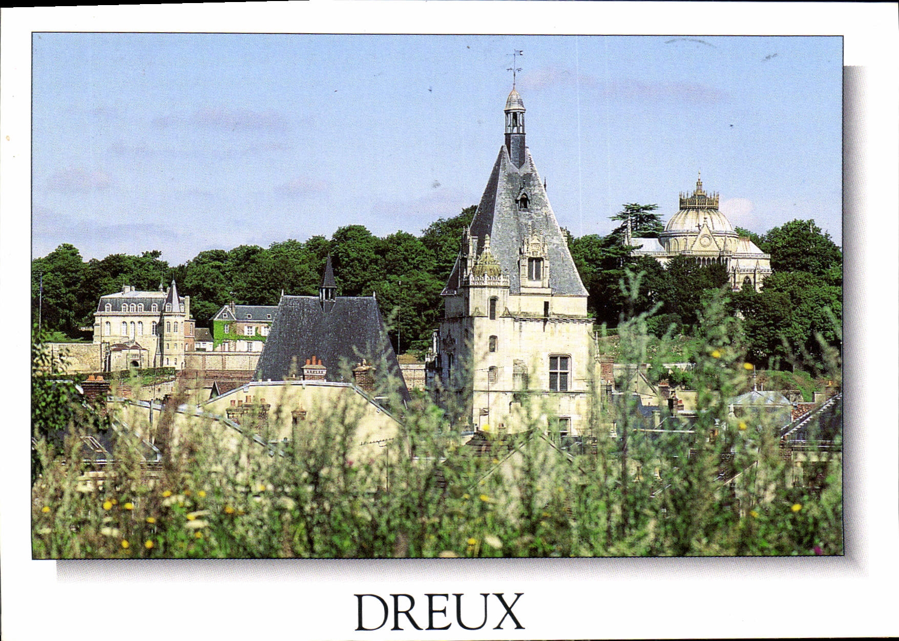 CPM Dreux Eure et Loir Panorama sur la ville
