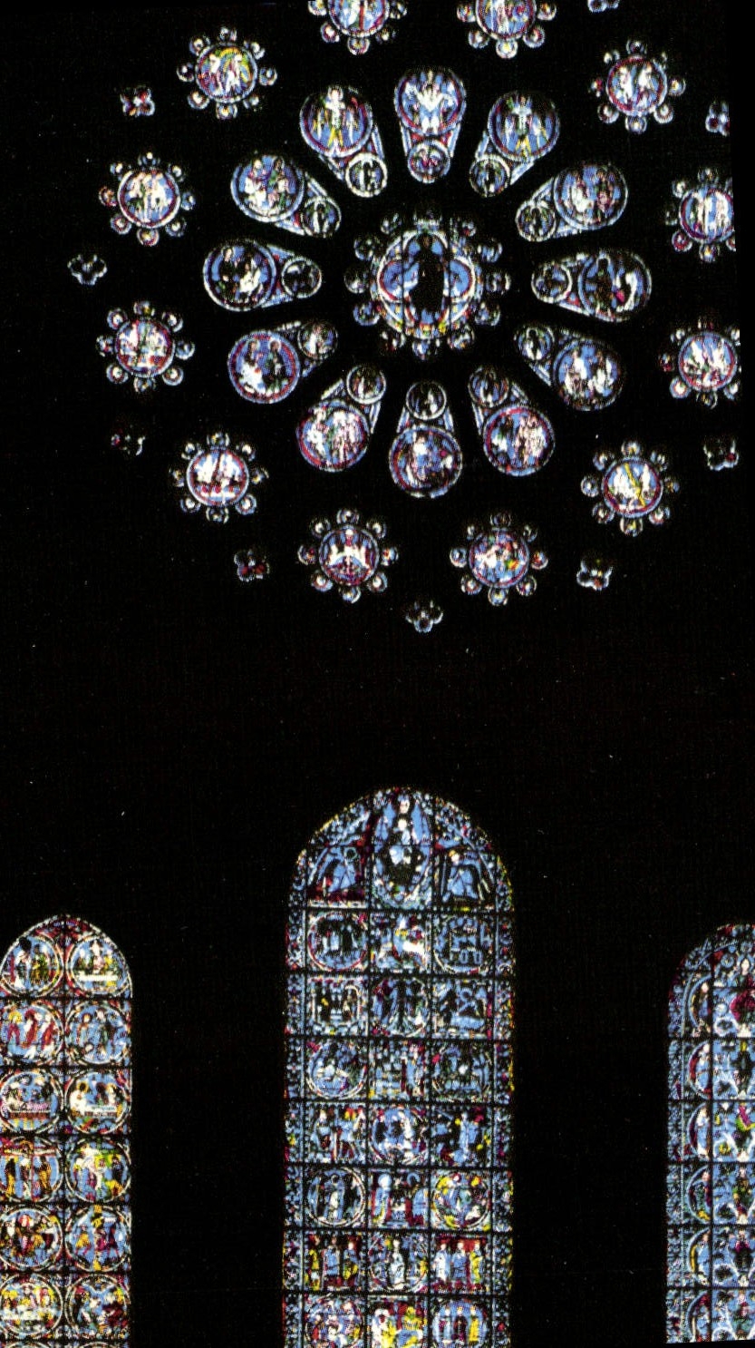 CPM Cathedrale de Chartres Les Prestigieux du XIIe