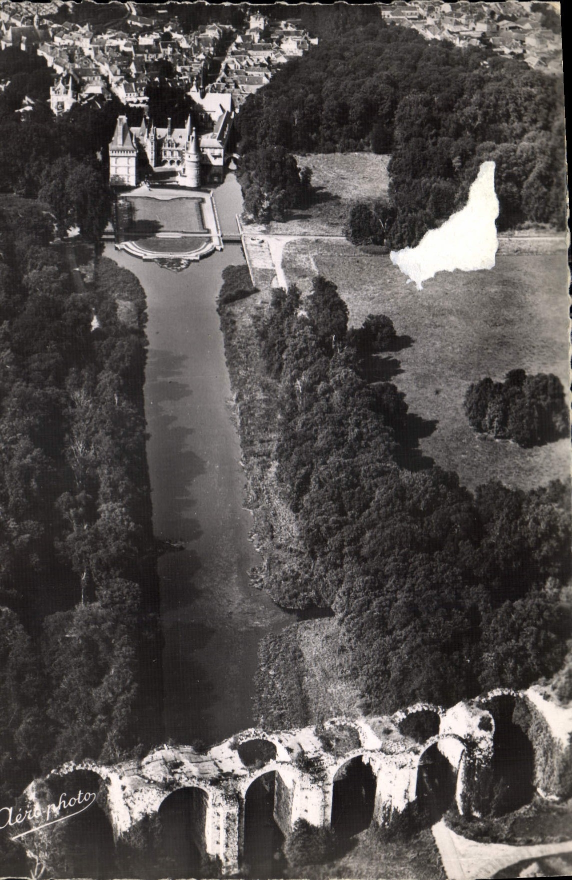 CPM Maintenon E et L Le Chateau et l'Aqueduc