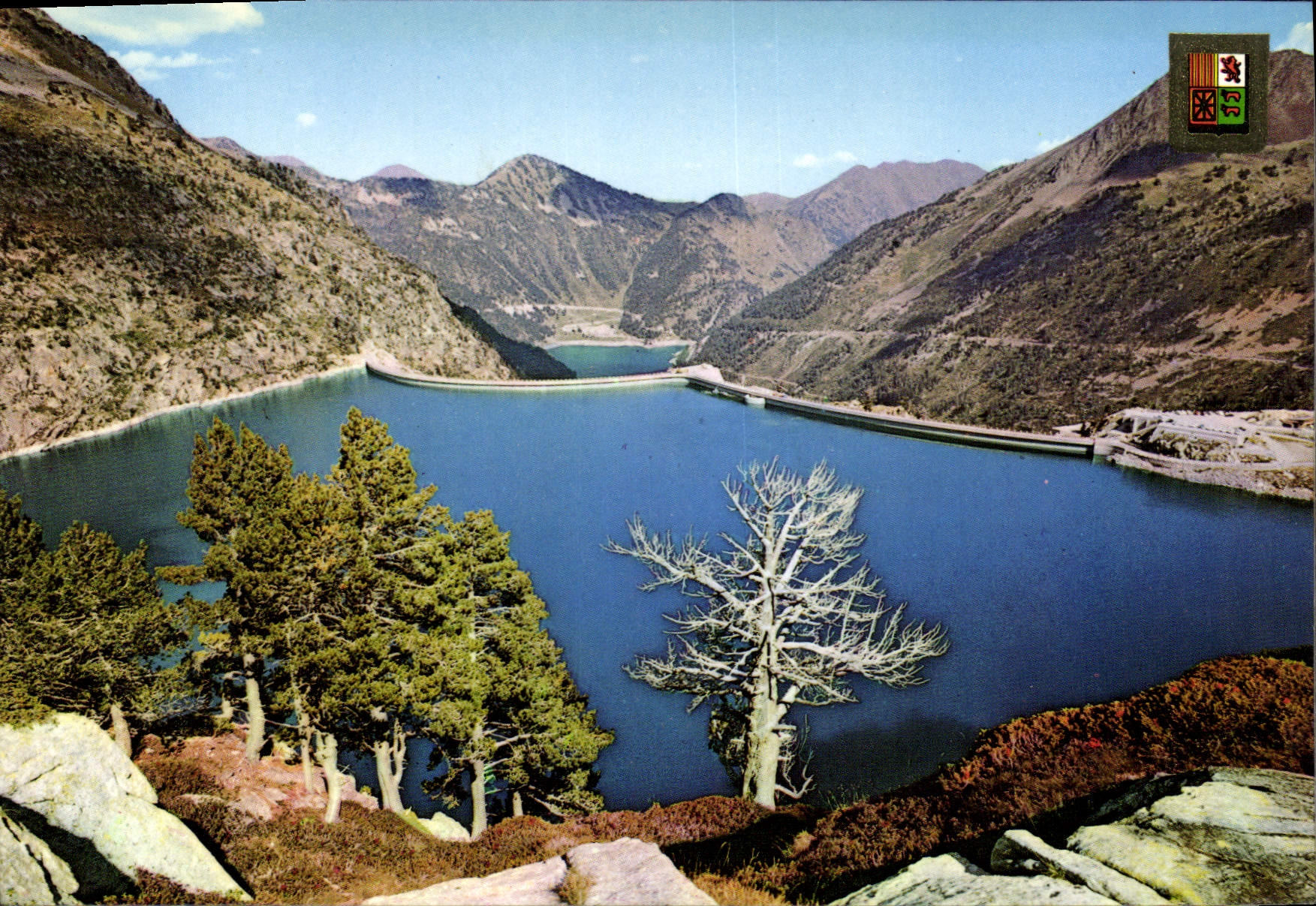 CPM Hautes Pyrenees Vallee d'Aure Barrage de Cap de Long