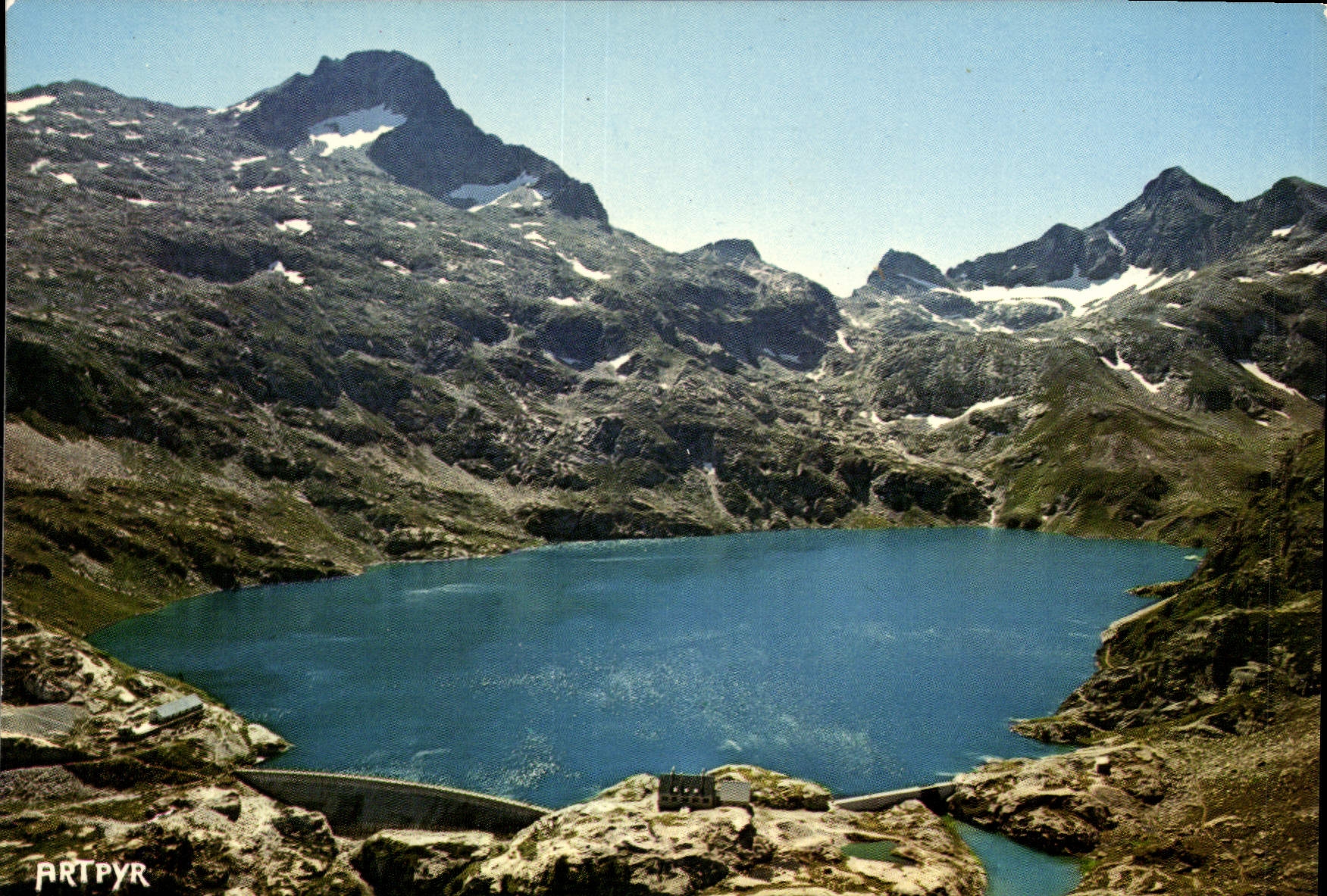 CPM Barrage refuge et Lac d'Artouste