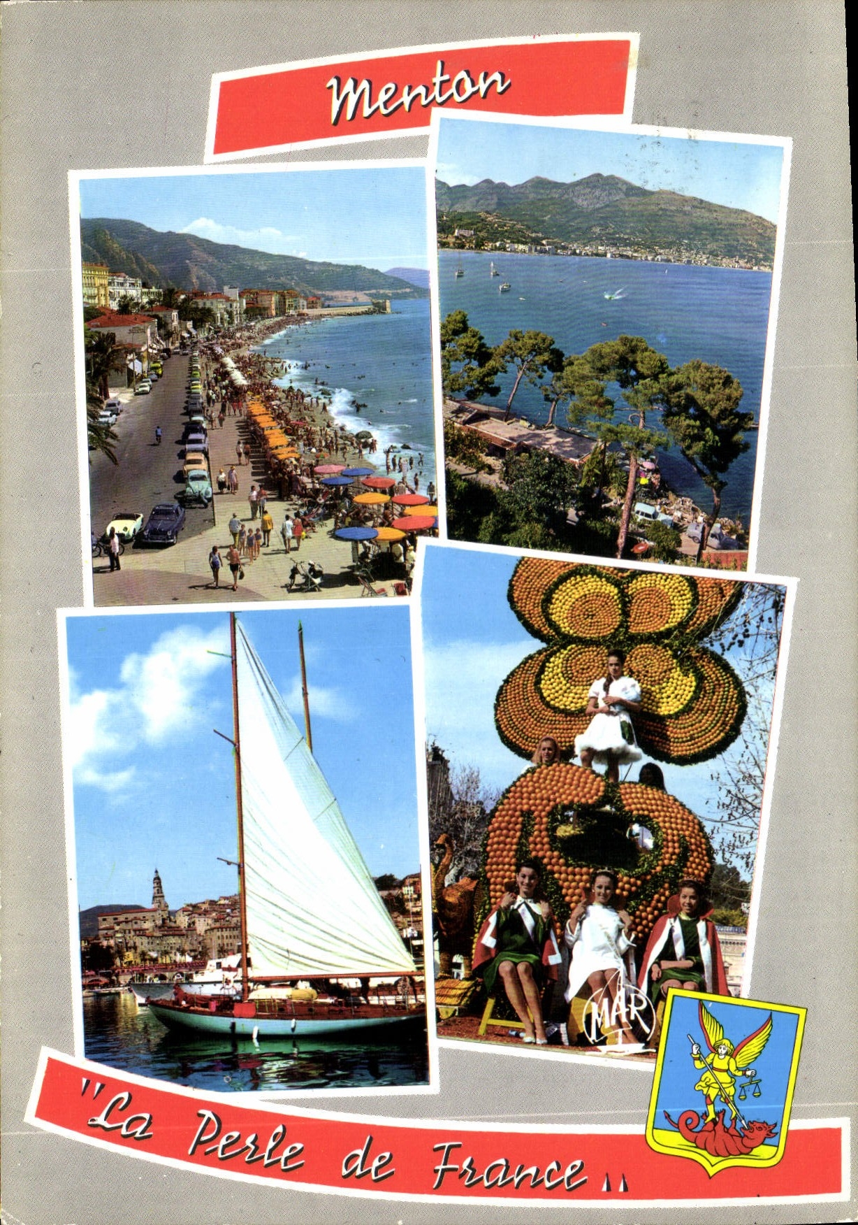 CPM Menton La Perle de France 