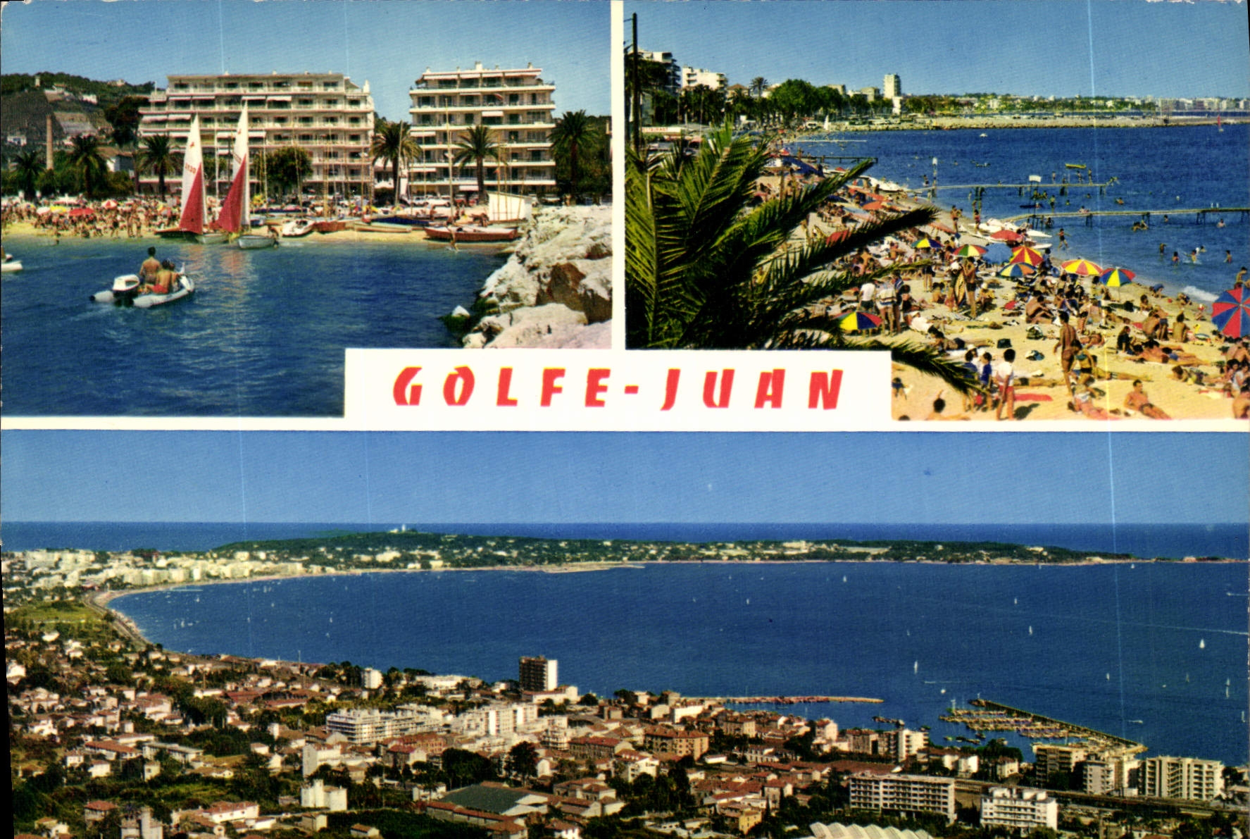 CPM Golfe Juan La Cote d'Azur French Riviera 