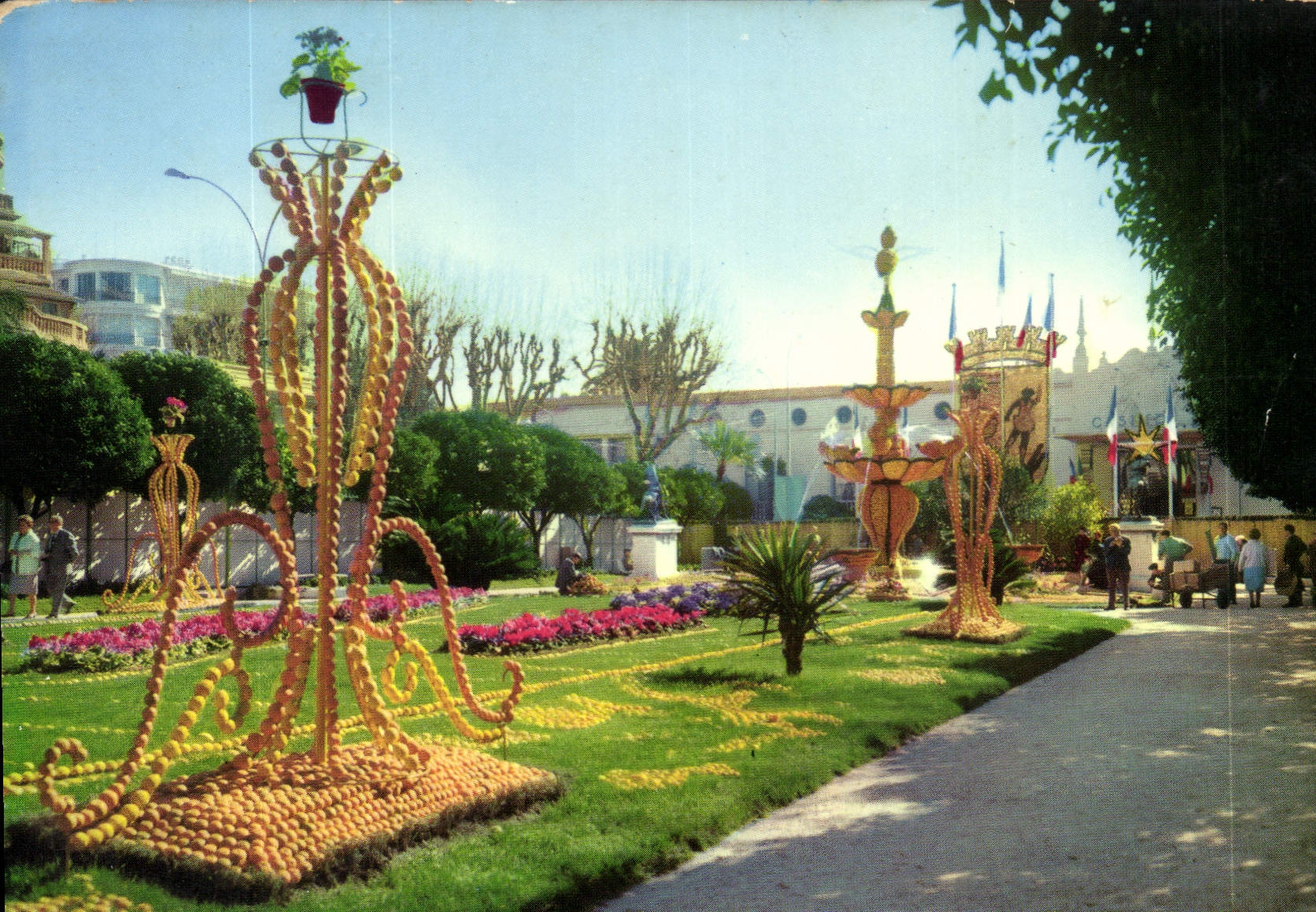 CPM Menton Le Jardin 