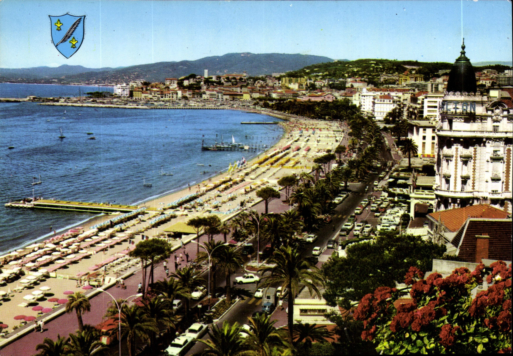 CPM Cannes La Croisette et le Suquet 
