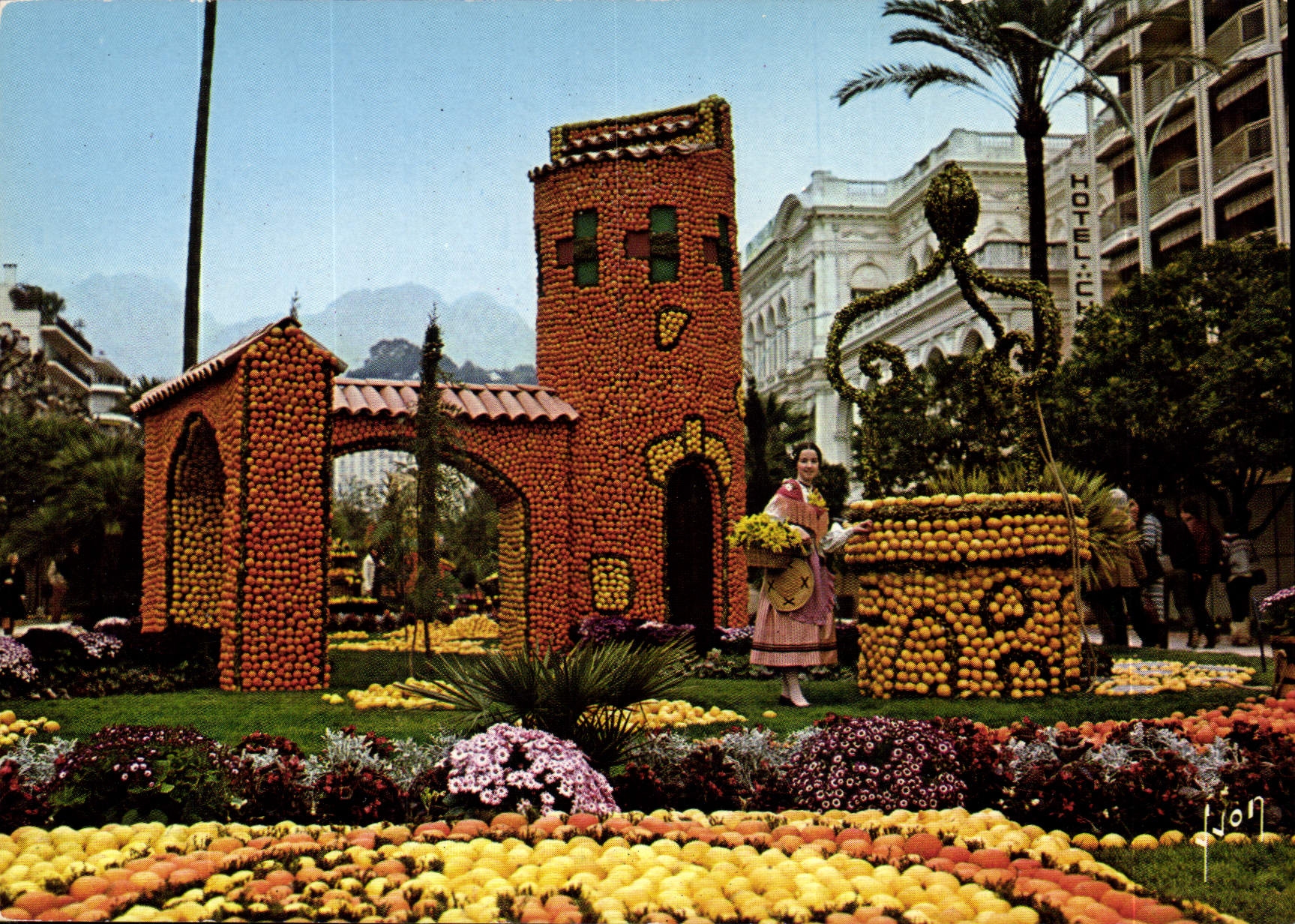 CPM Menton Alpes Maritimes Fete du Citron 