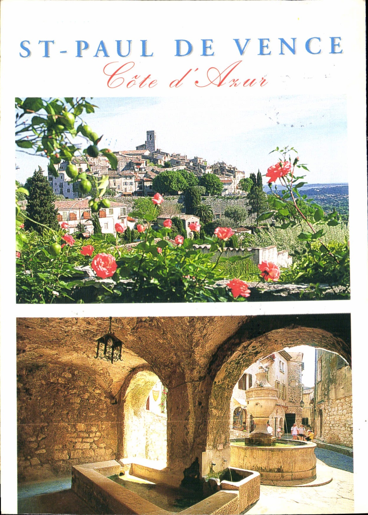 CPM St Paul de Vence Cote d'Azur 