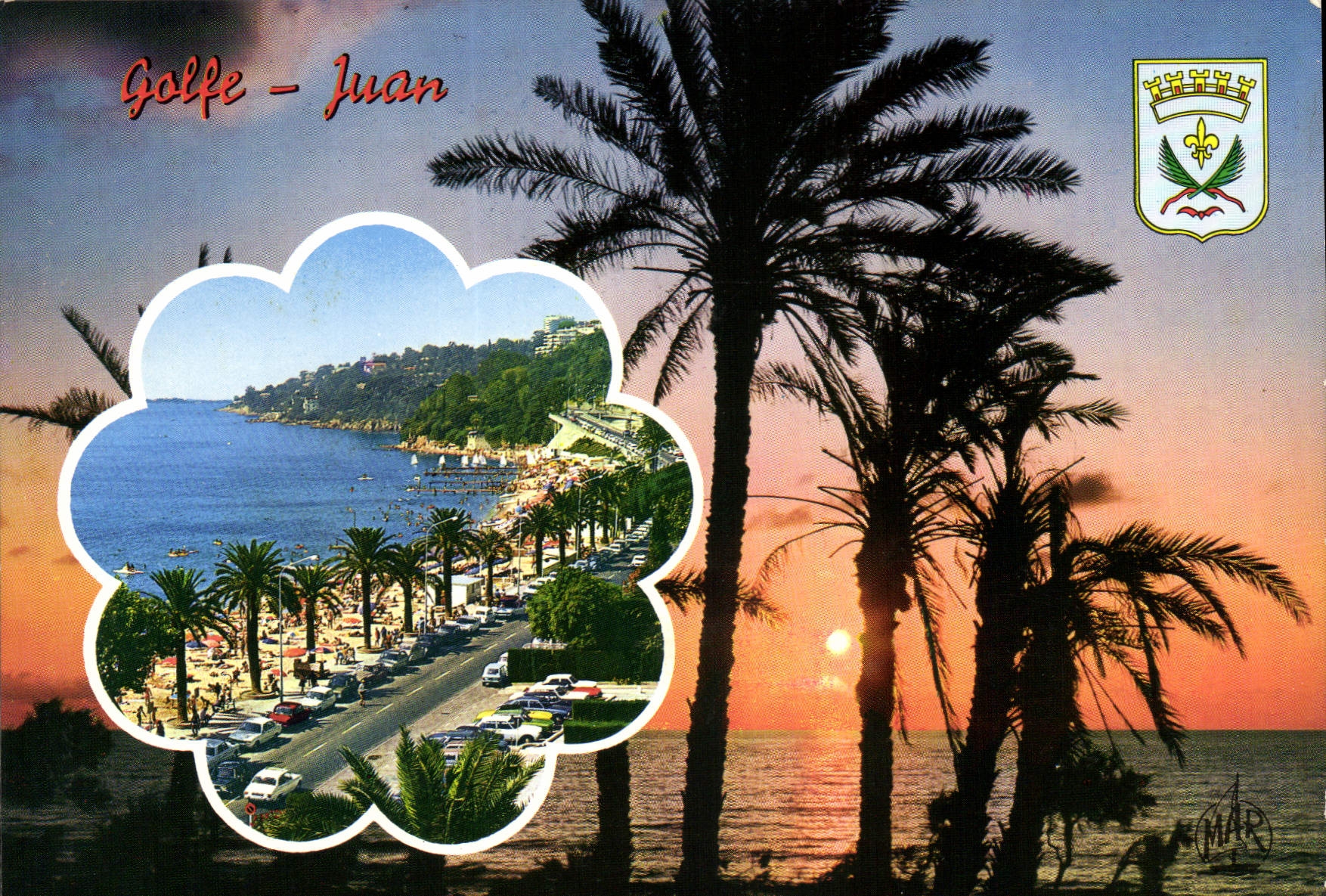 CPM La Cote d'Azur Golfe Juan La Plage 