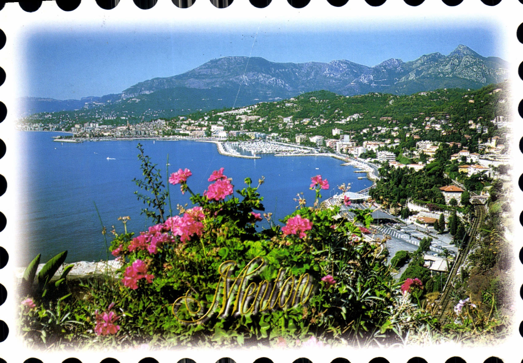 CPM La Cote d'Azur Menton 