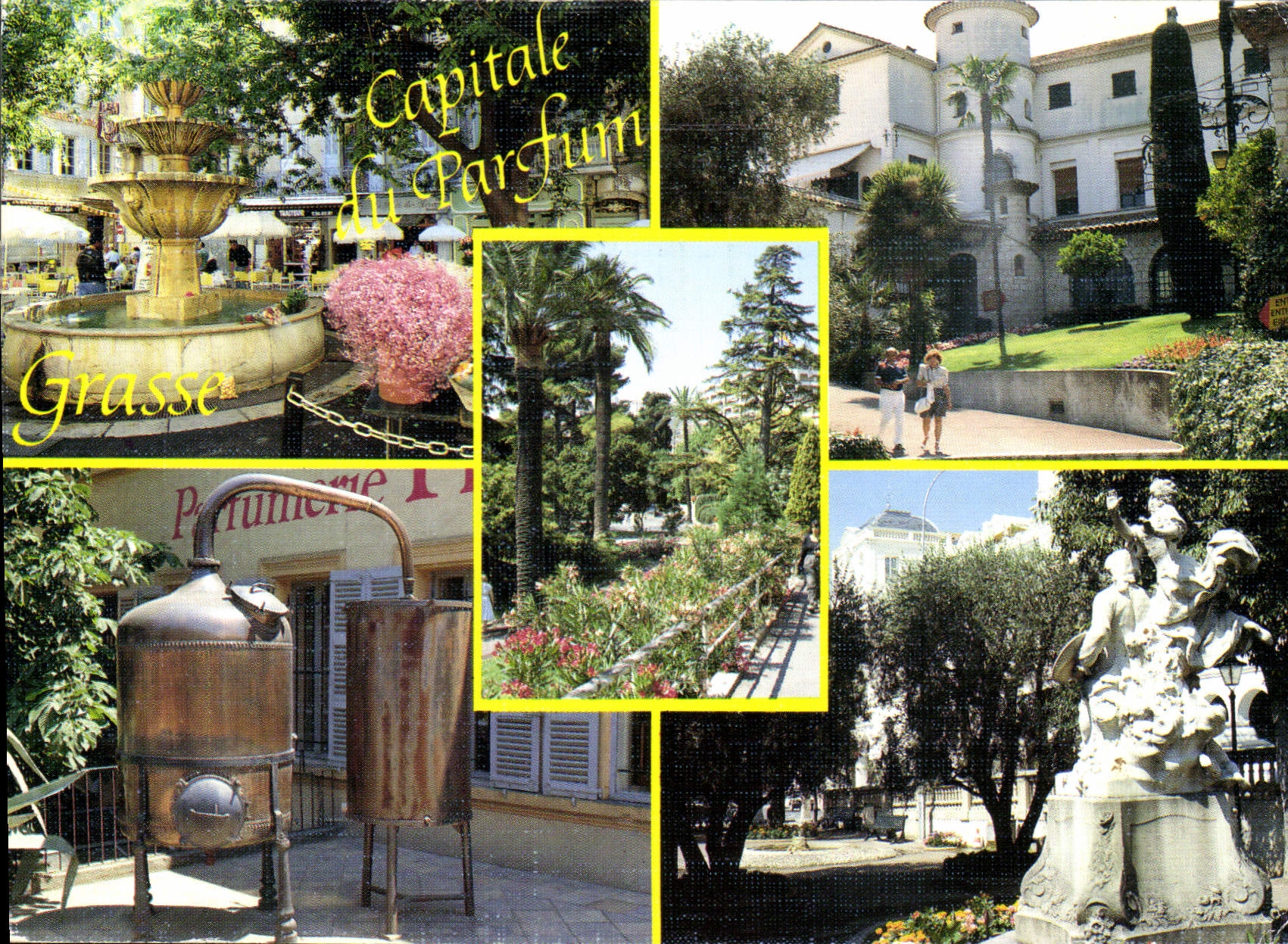 CPM Souvenir de Grasse Capitale des Parfums 