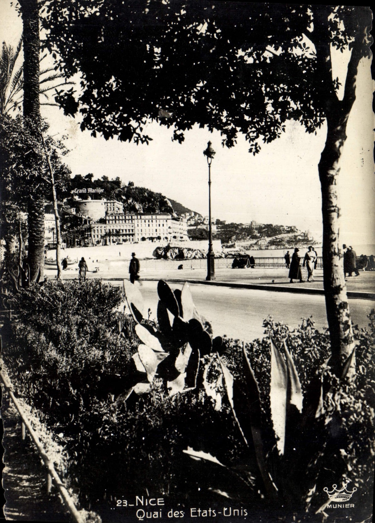 CPM Nice Quai des Etats Unis 