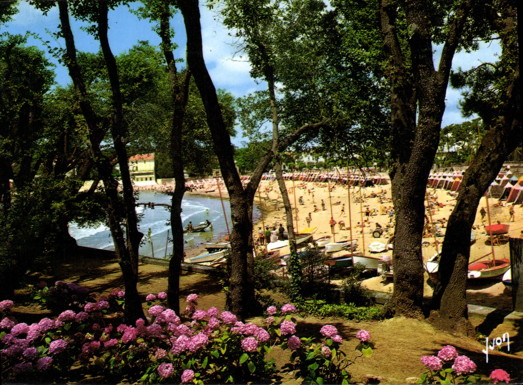 CPM La Cote de Beaute Saint Palais sur Mer Charente Maritime La Plage 