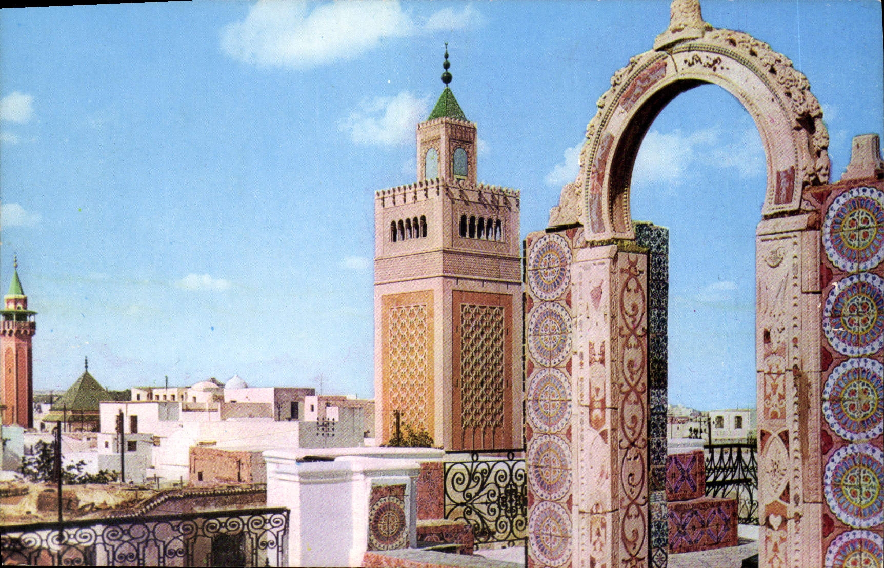 CPM Tunis Terrasse du Palais d'Orient 