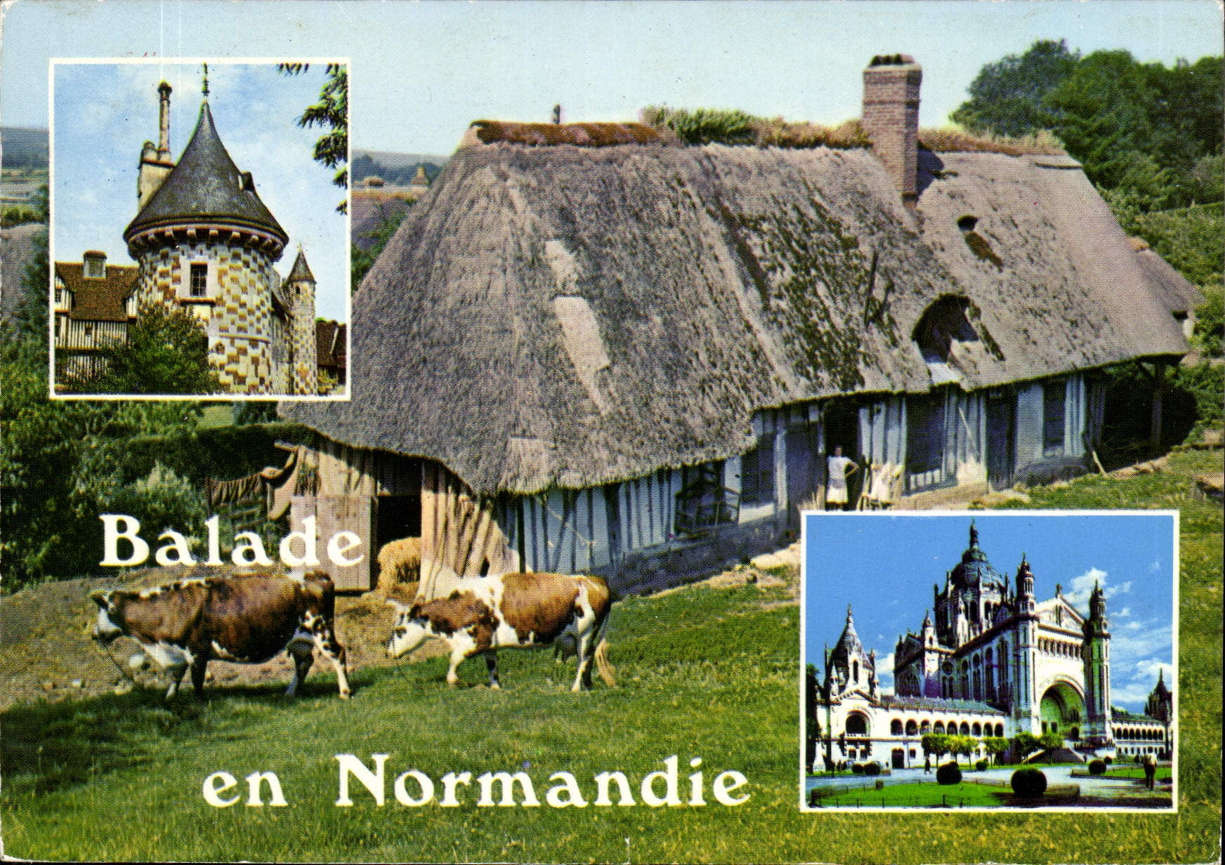 CPM Balade en Normandie 