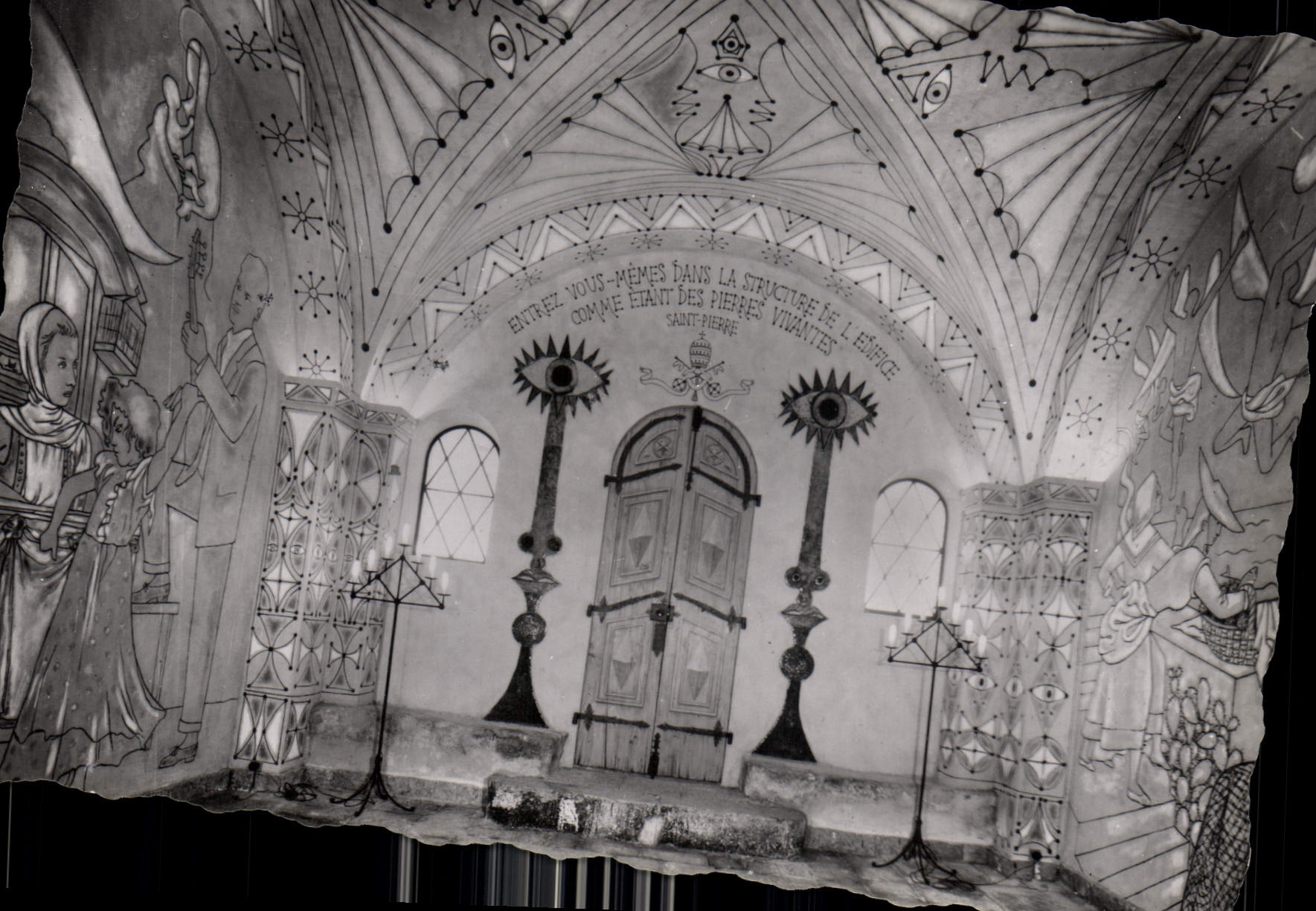 CPM Chapelle Saint Pierre de Villefranche sur Mer