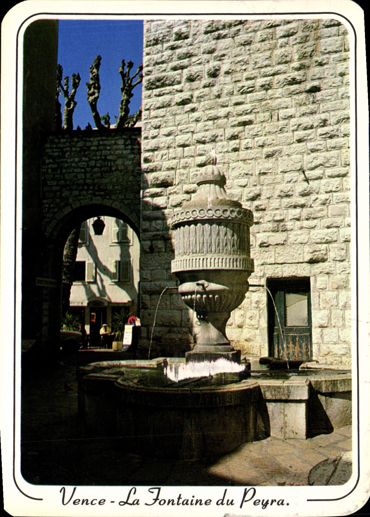 CPM Vence La Fontaine du Peyra 