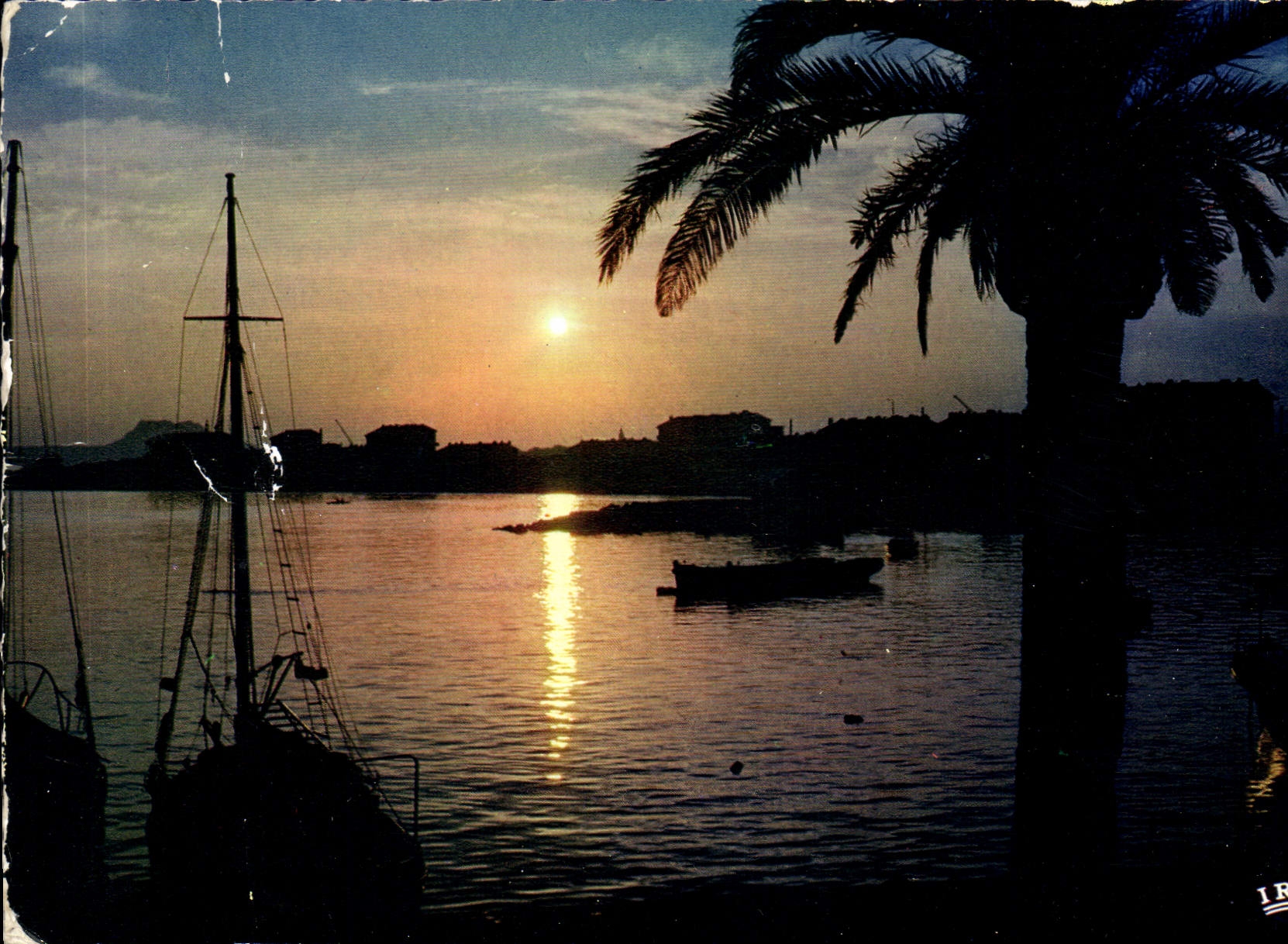 CPM Reflets de la Cote d'Azur Coucher de soleil