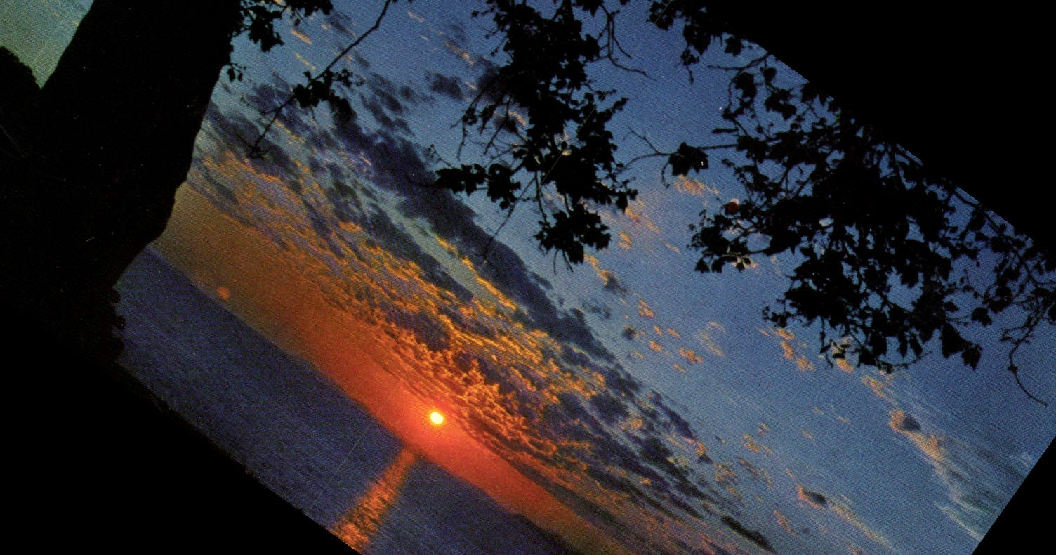 CPM La Cote d'Azur Coucher de Soleil