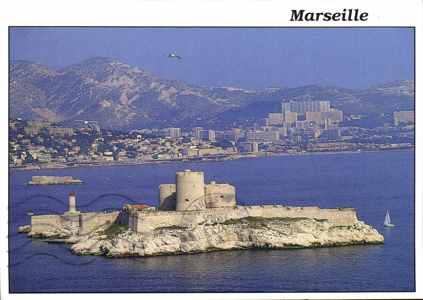 CPM Marseille Bouches du Rhone Le Chateau d'If 