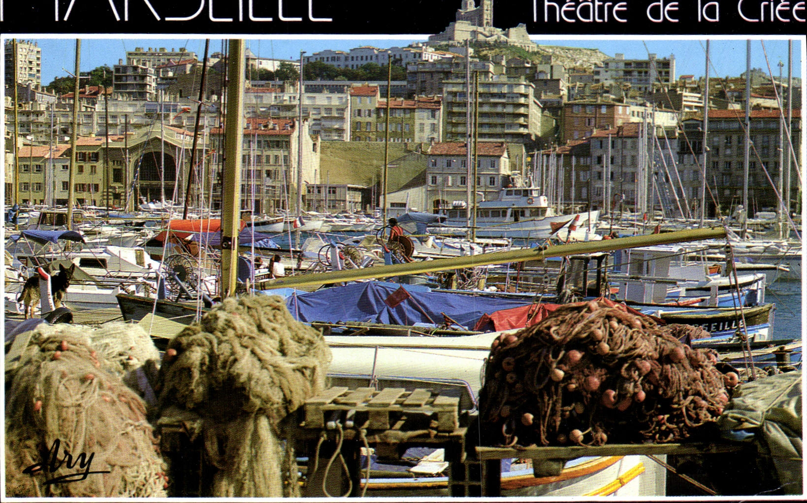 CPM Marseille Le Vieux Port Theatre de la Criee