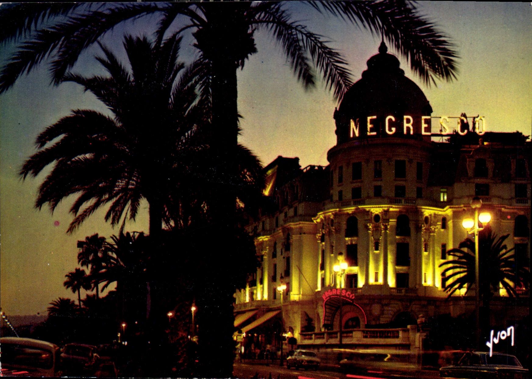 CPM La Cote d'Azur miracle de la nature Nice Alpes Maritimes La Promenade des Anglais