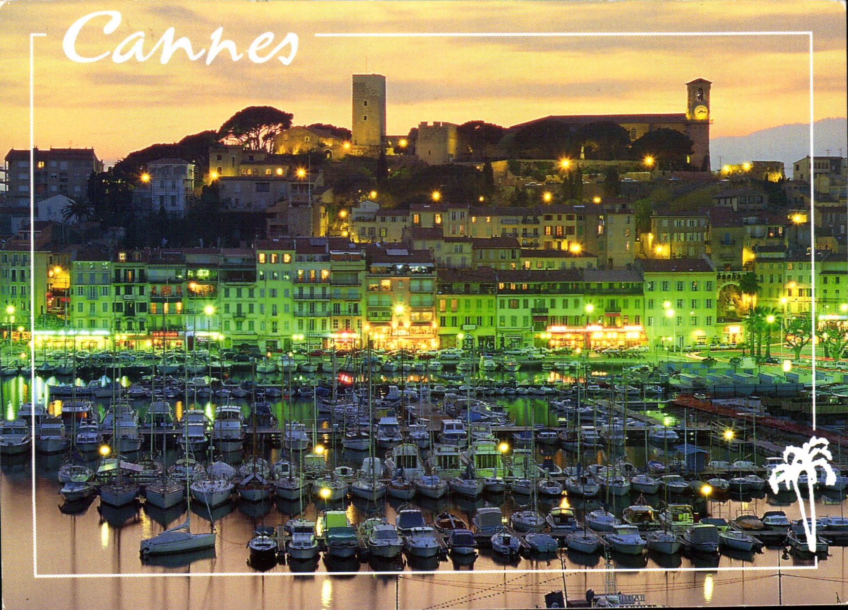 CPM Cannes Le vieux port Le Suquet 